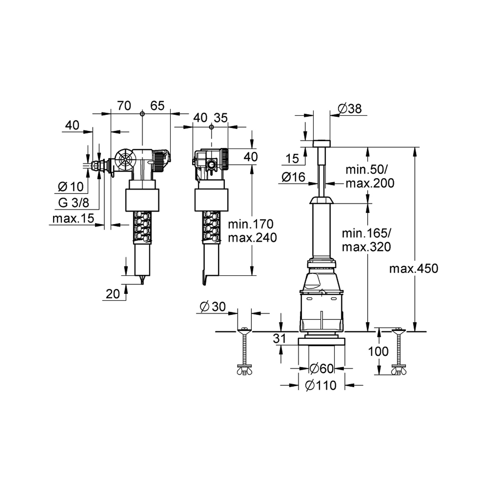 Grohe Servo Seti Krom 37078PI0
