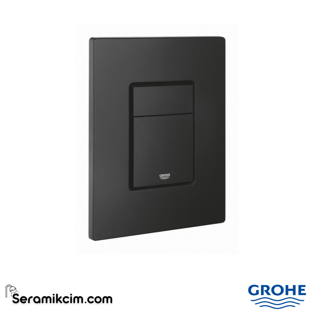 Grohe Skate Cosmopolitan Gömme Rezervuar Kumanda Paneli Hayalet Siyah 38732KF0 - 38732KF0