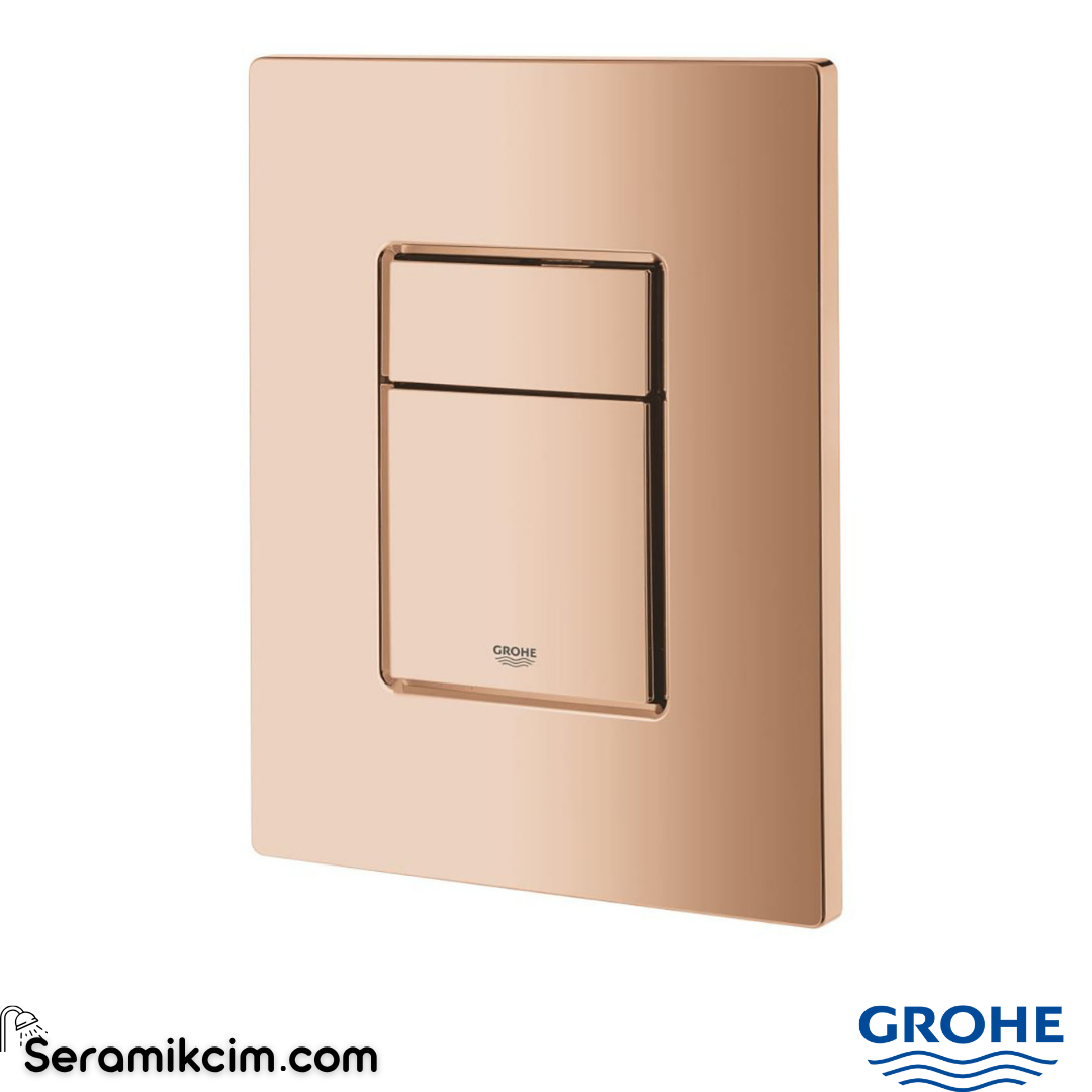 Grohe Skate Cosmopolitan Gömme Rezervuar Kumanda Paneli, Parlak Bakır 38732DA0