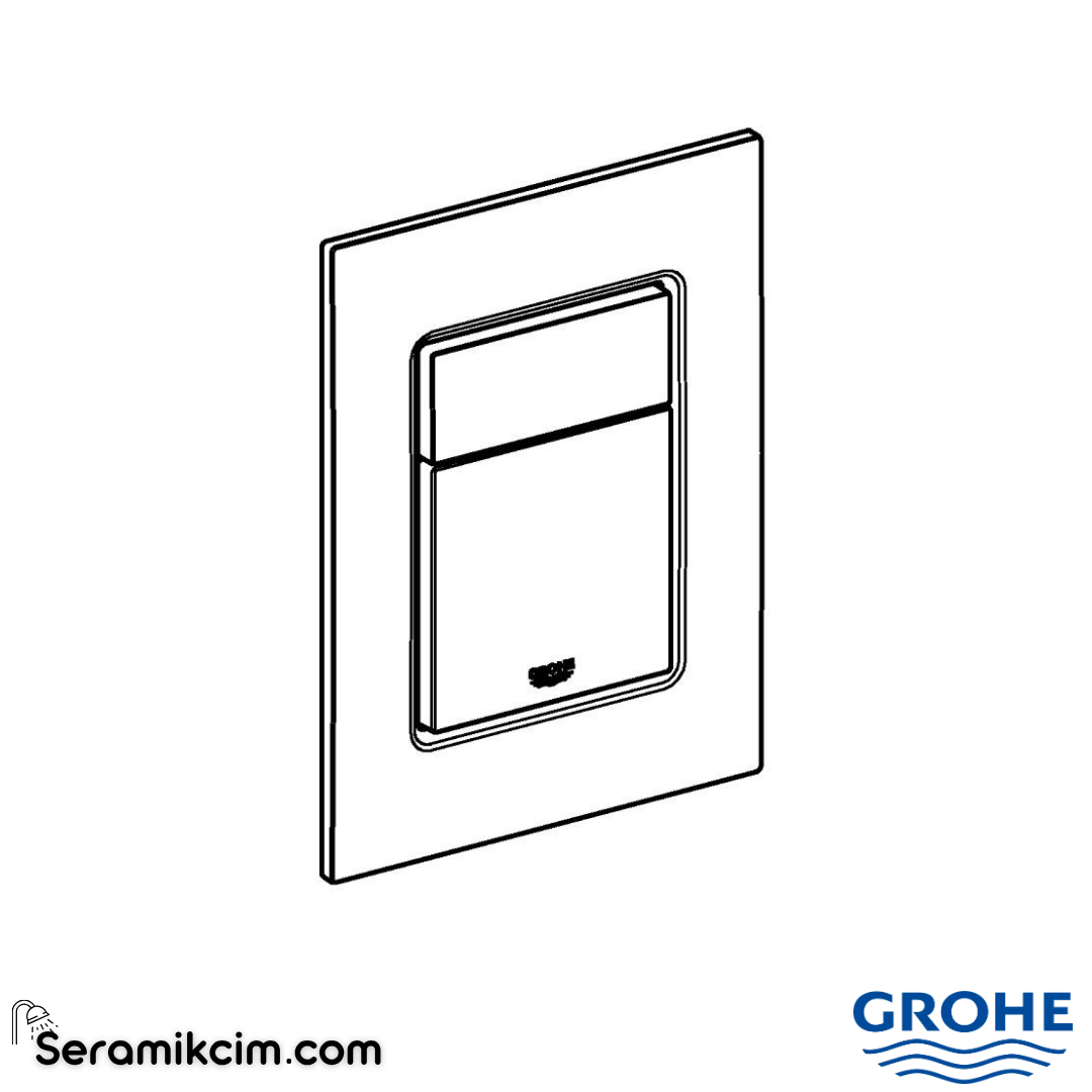 Grohe Skate Cosmopolitan S Kumanda Paneli, Parlak Altın 37535GL0 - 37535GL0
