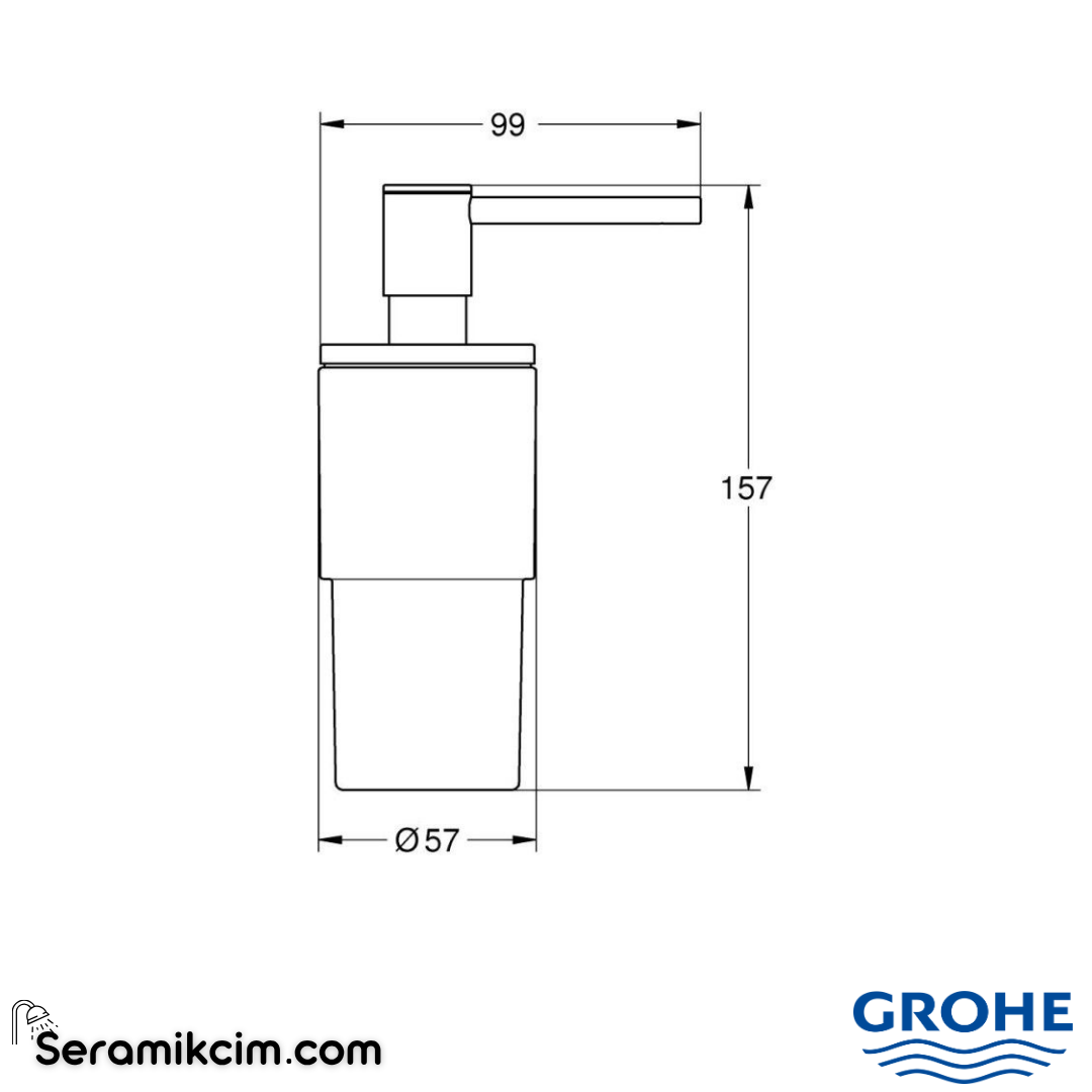 Grohe Soap dispenser 40886GL0 - 40886GL0