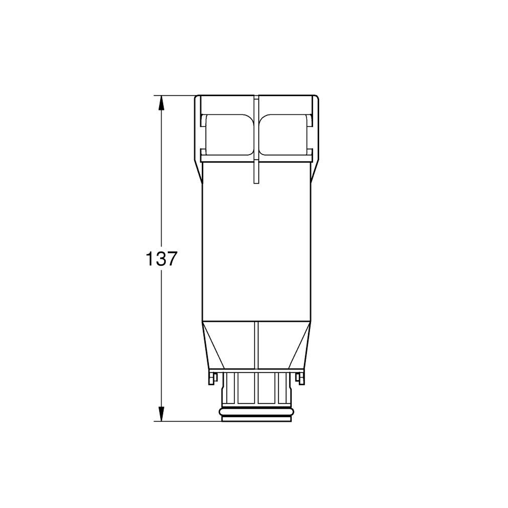 Grohe SS Bşltm Grubunun Üst Kısa Borusu 42689000
