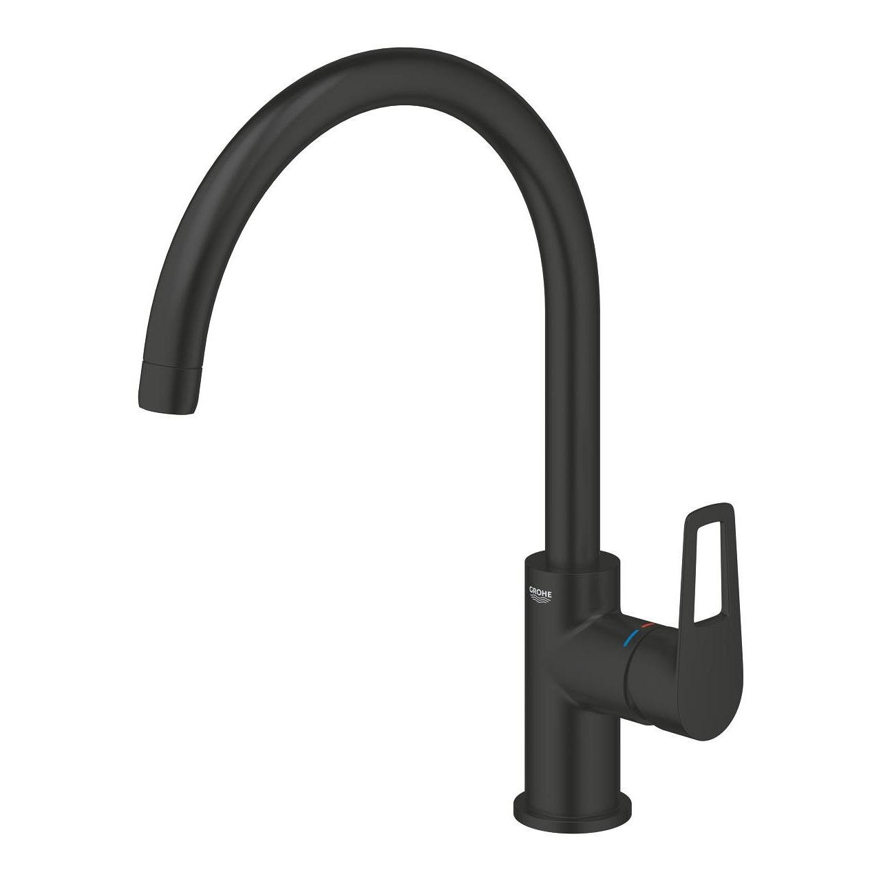 Grohe StartLoop Eviye Bataryası Mat Siyah 313742431