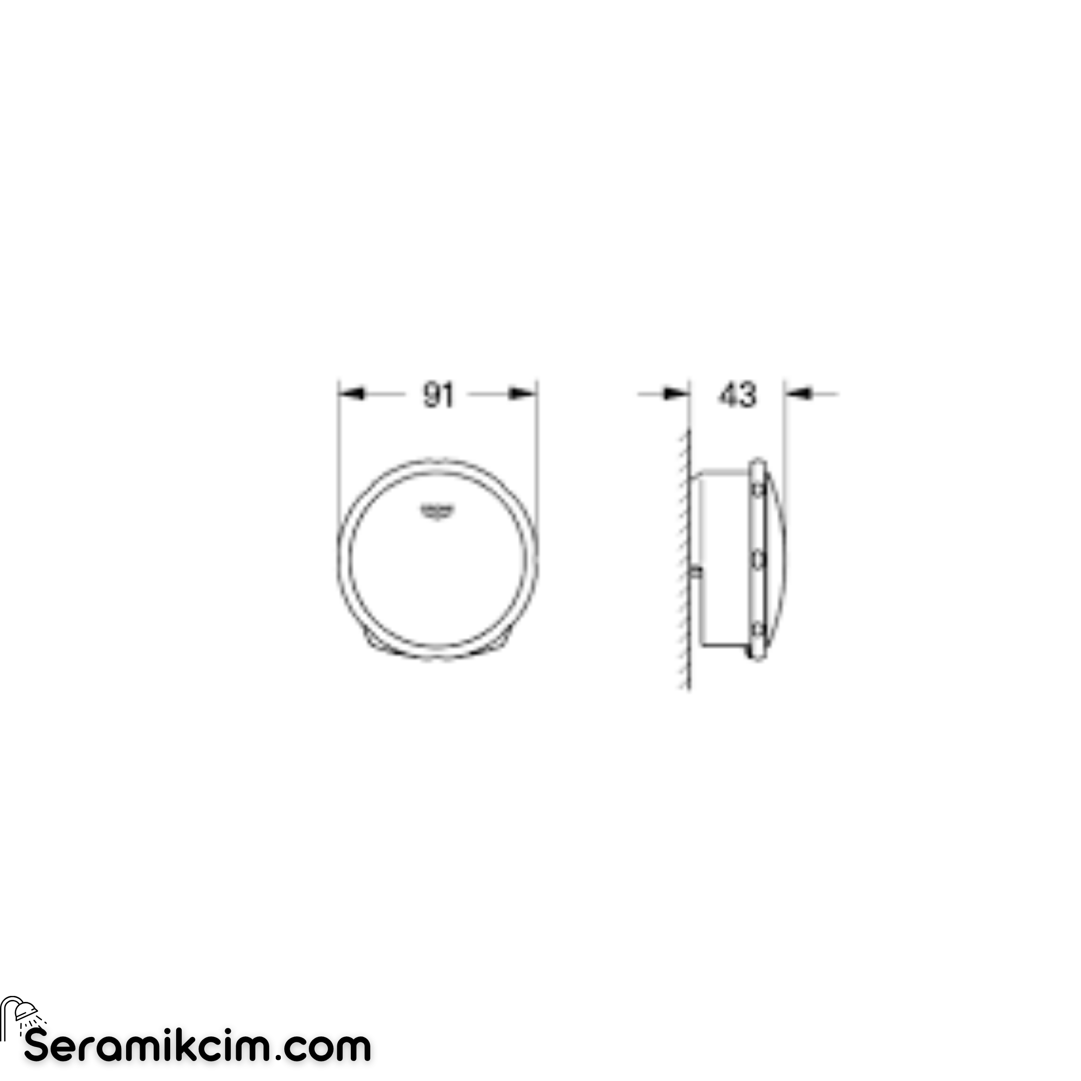 Grohe Talentofill küvet tropleni 19952000