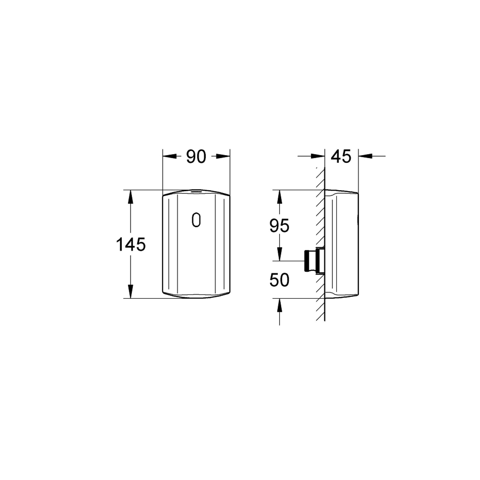 Grohe Tectron Elektronik Pisuvar Yıkama Sistemi 6 V 37751001