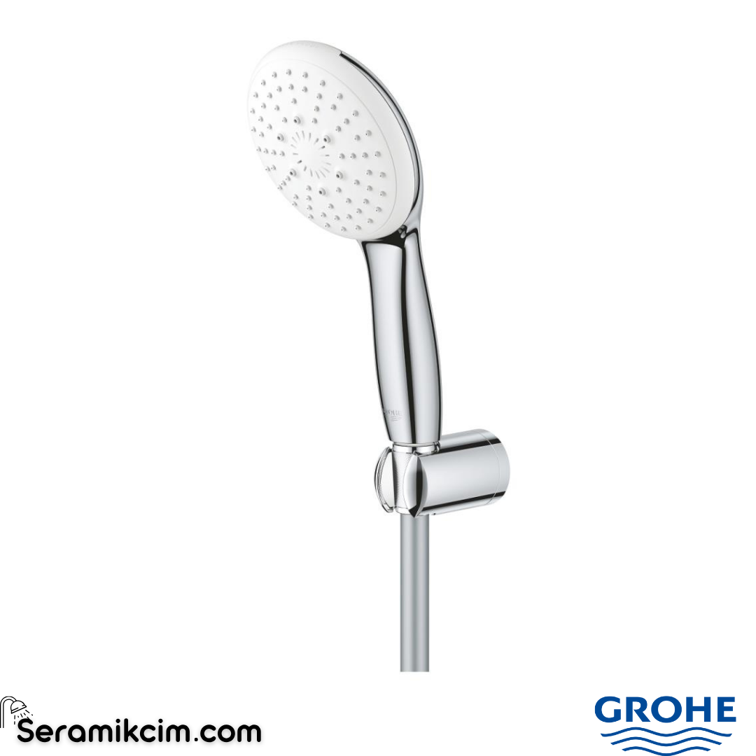 Grohe Tempesta 110 El Duş Takımı, 3 Fonksiyonlu Krom 26920003