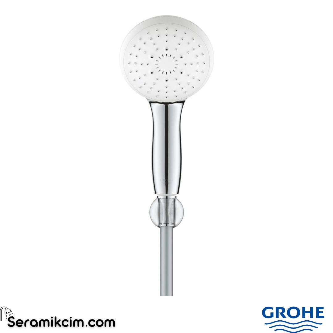 Grohe Tempesta 110 El Duş Takımı, 3 Fonksiyonlu Krom 26920003