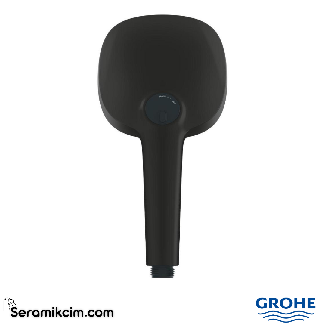 Grohe Tempesta Cube 110 El Duşu, 2 Fonksiyonlu Mat Siyah 269022433