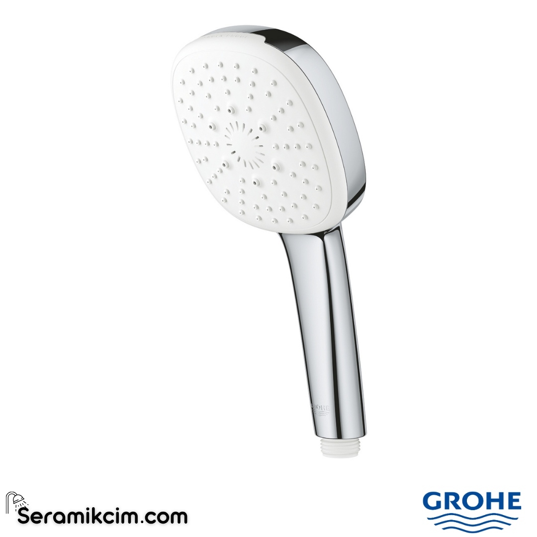 Grohe Tempesta Cube 110 El Duşu, 3 Fonksiyonlu Krom 27574003