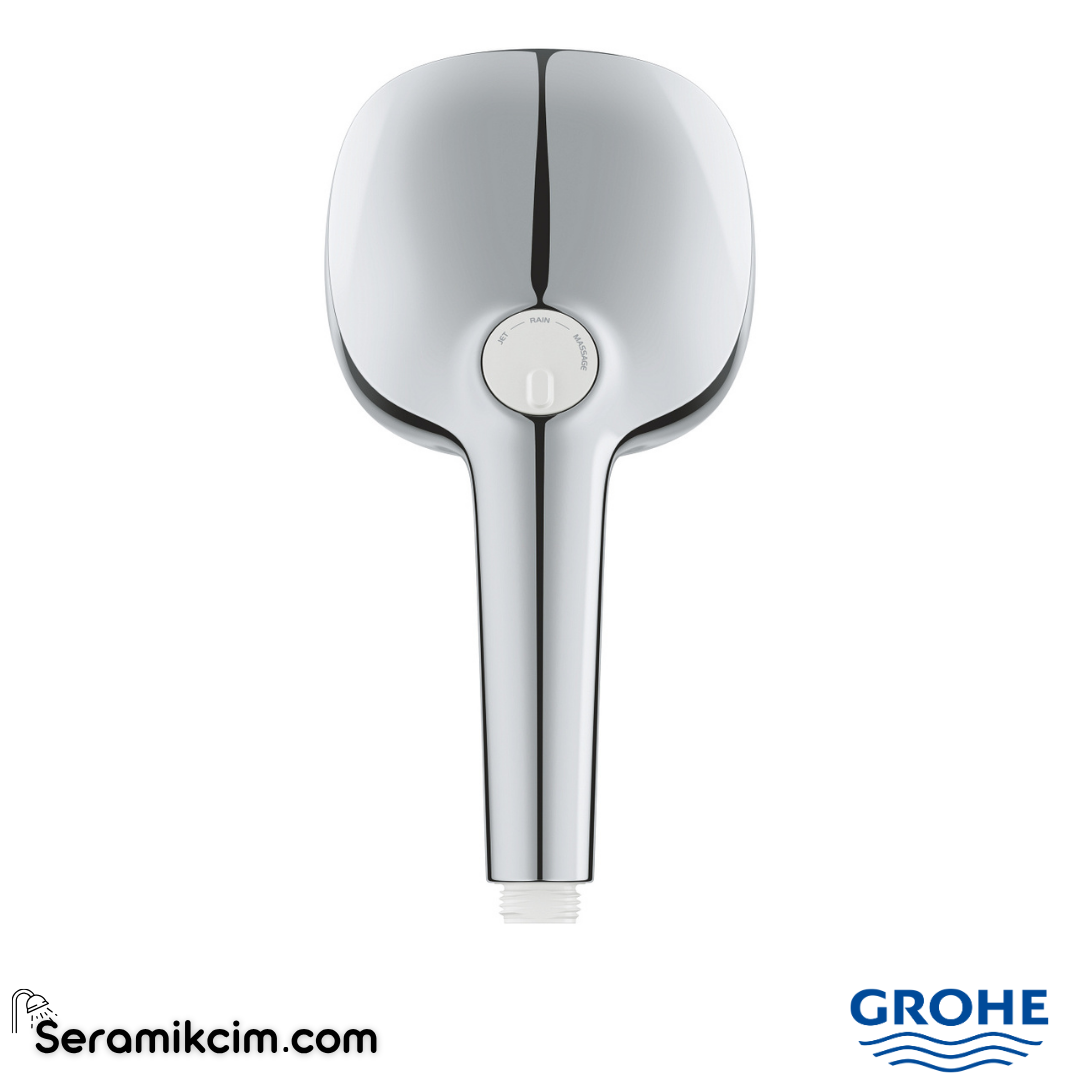 Grohe Tempesta Cube 110 El Duşu, 3 Fonksiyonlu Krom 27574003