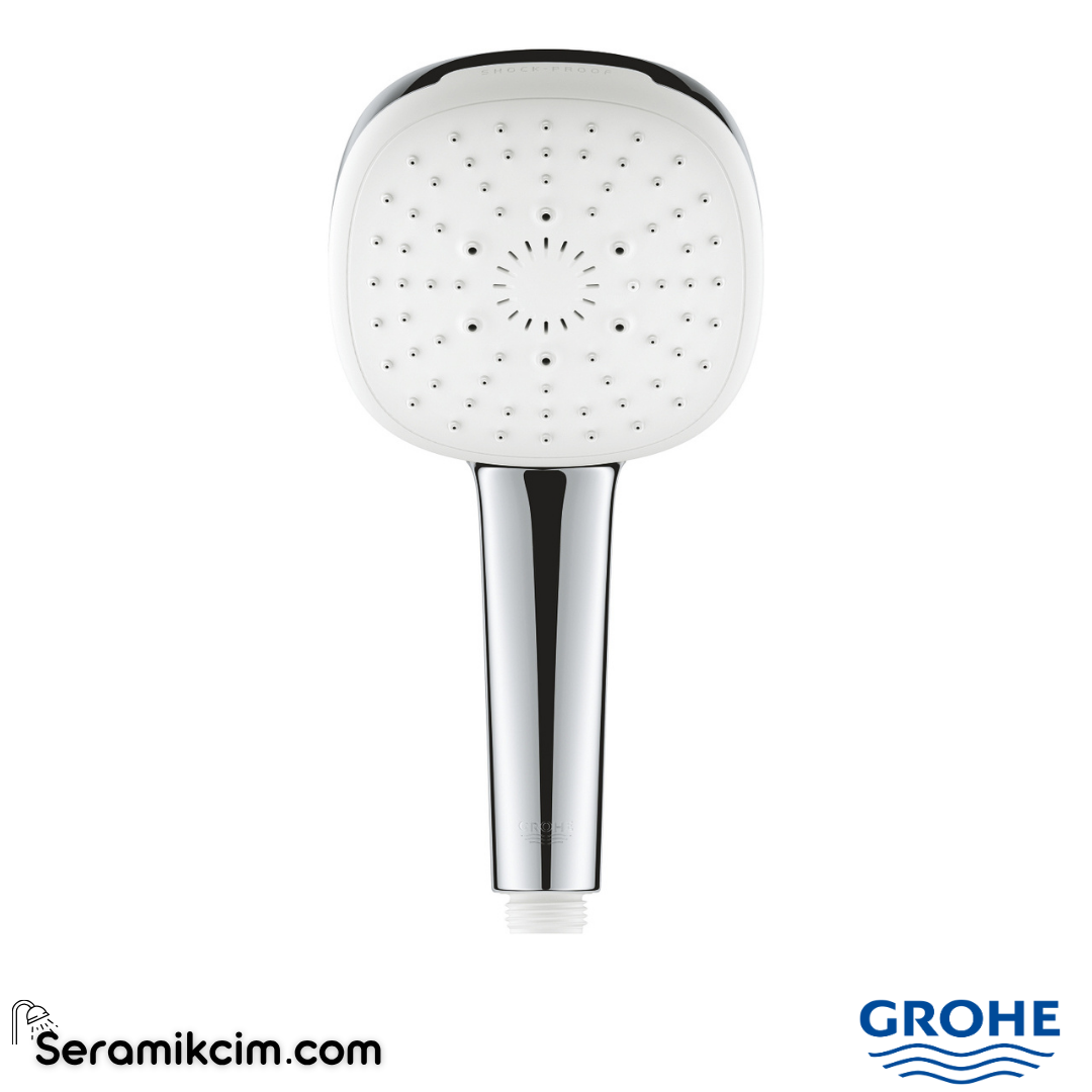 Grohe Tempesta Cube 110 El Duşu, 3 Fonksiyonlu Krom 27574003