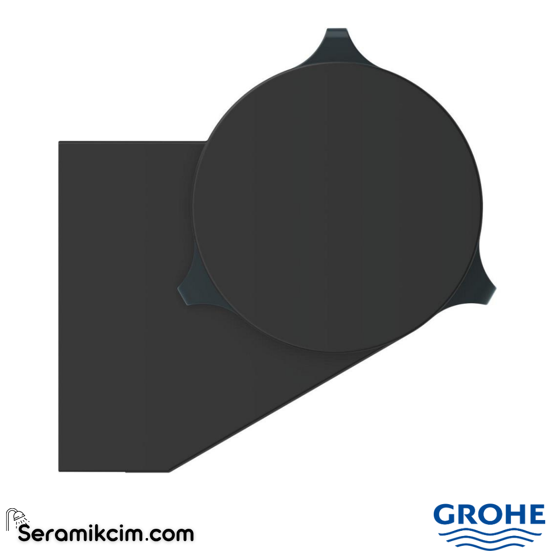 Grohe Tempesta Hareketli Duş Askısı, Mat Siyah 275952431 - 275952431