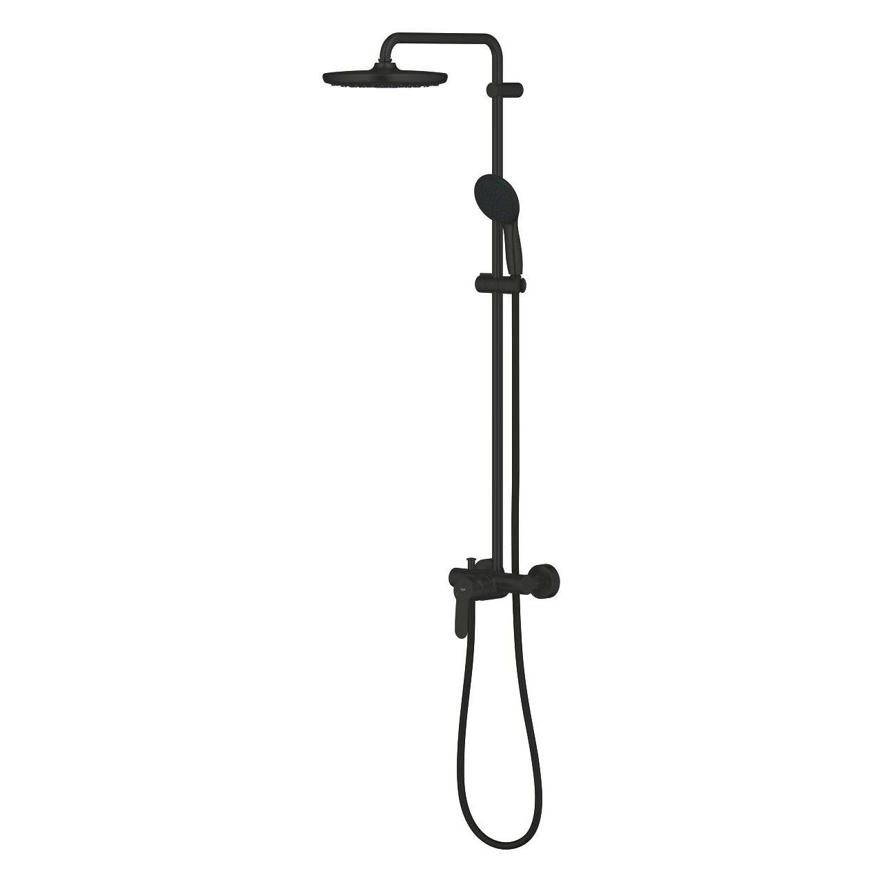 Grohe Tempesta System 250 Duvara Monte Duş Bataryalı Duş Kolonu, Mat Siyah 266732431