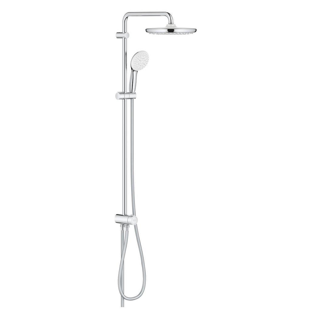 Grohe Tempesta System 250 Duvara Monte Duş Sistemi, Yön Değiştiricili, Krom-Beyaz - 26675001