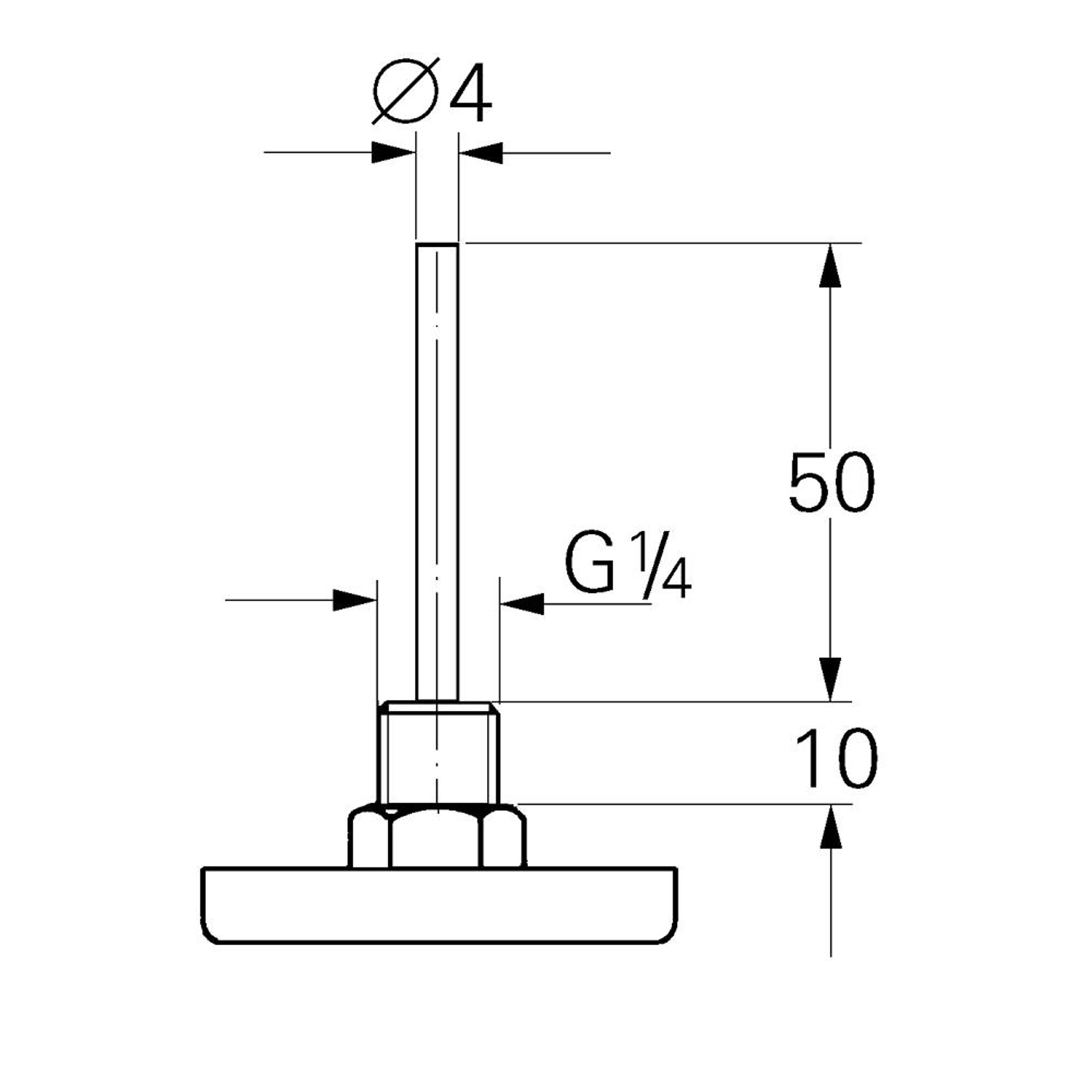 Grohe Termometre 1/4