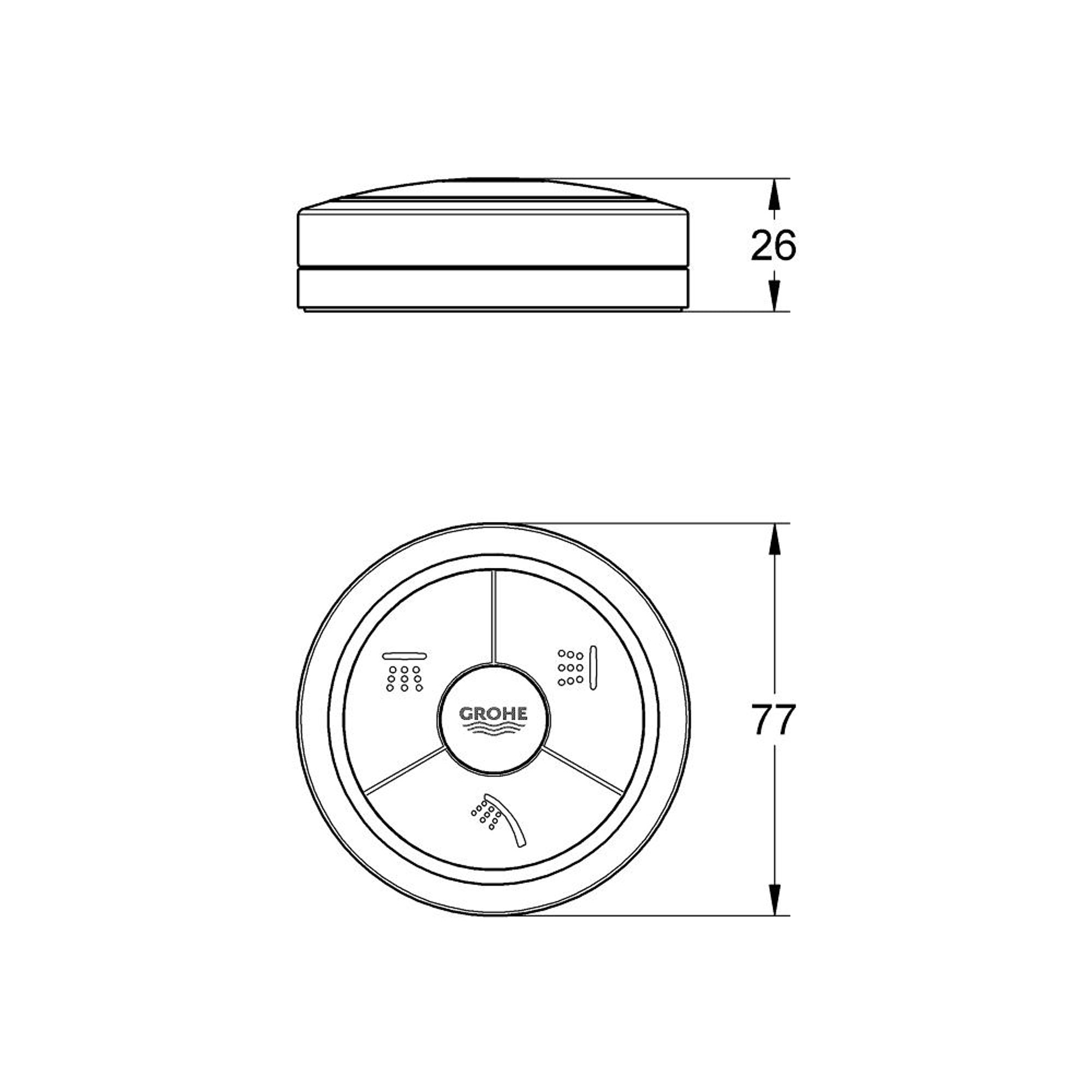 Grohe Uzaktan Kumanda Krom 48113000