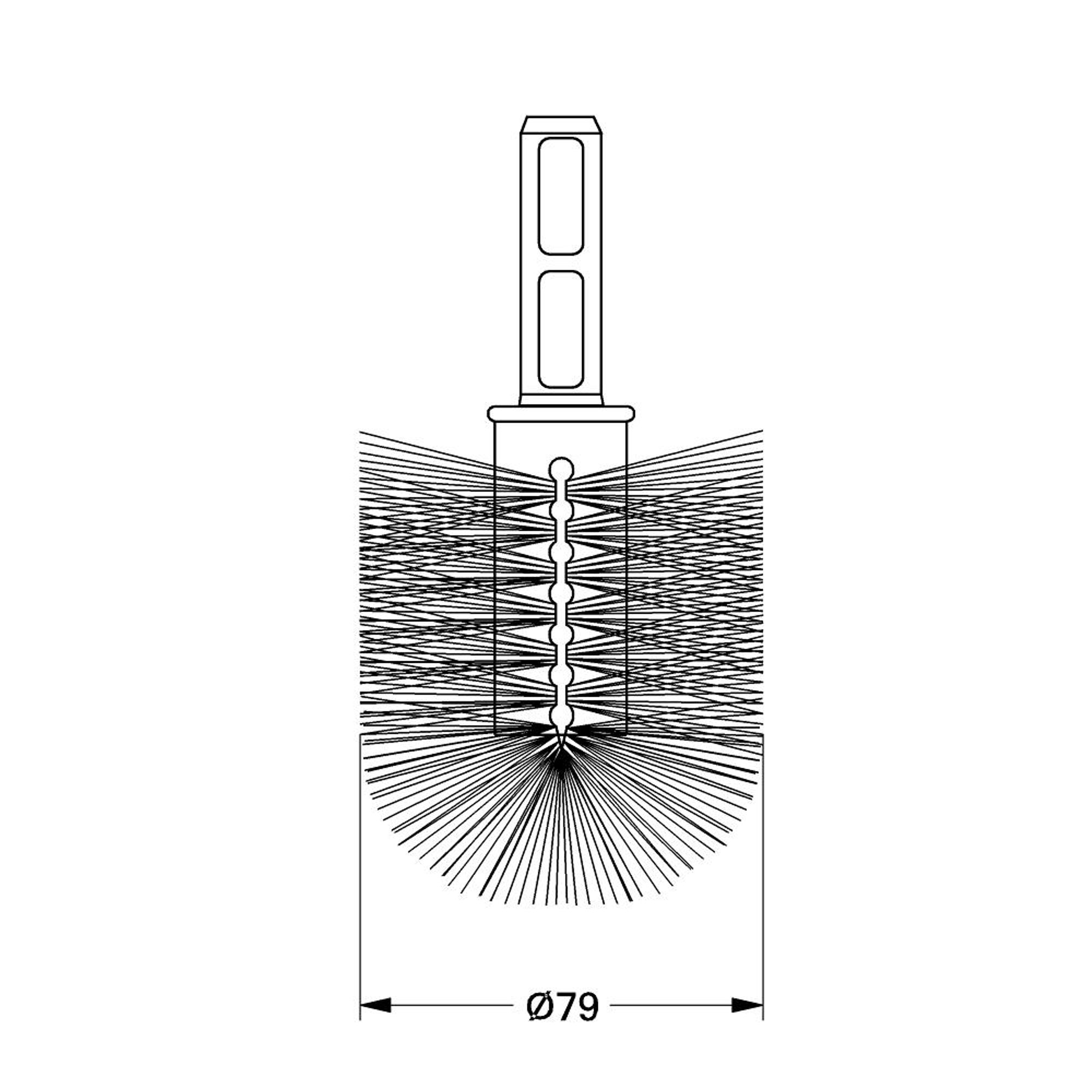 Grohe Yedek Fırça Başlığı 40207000