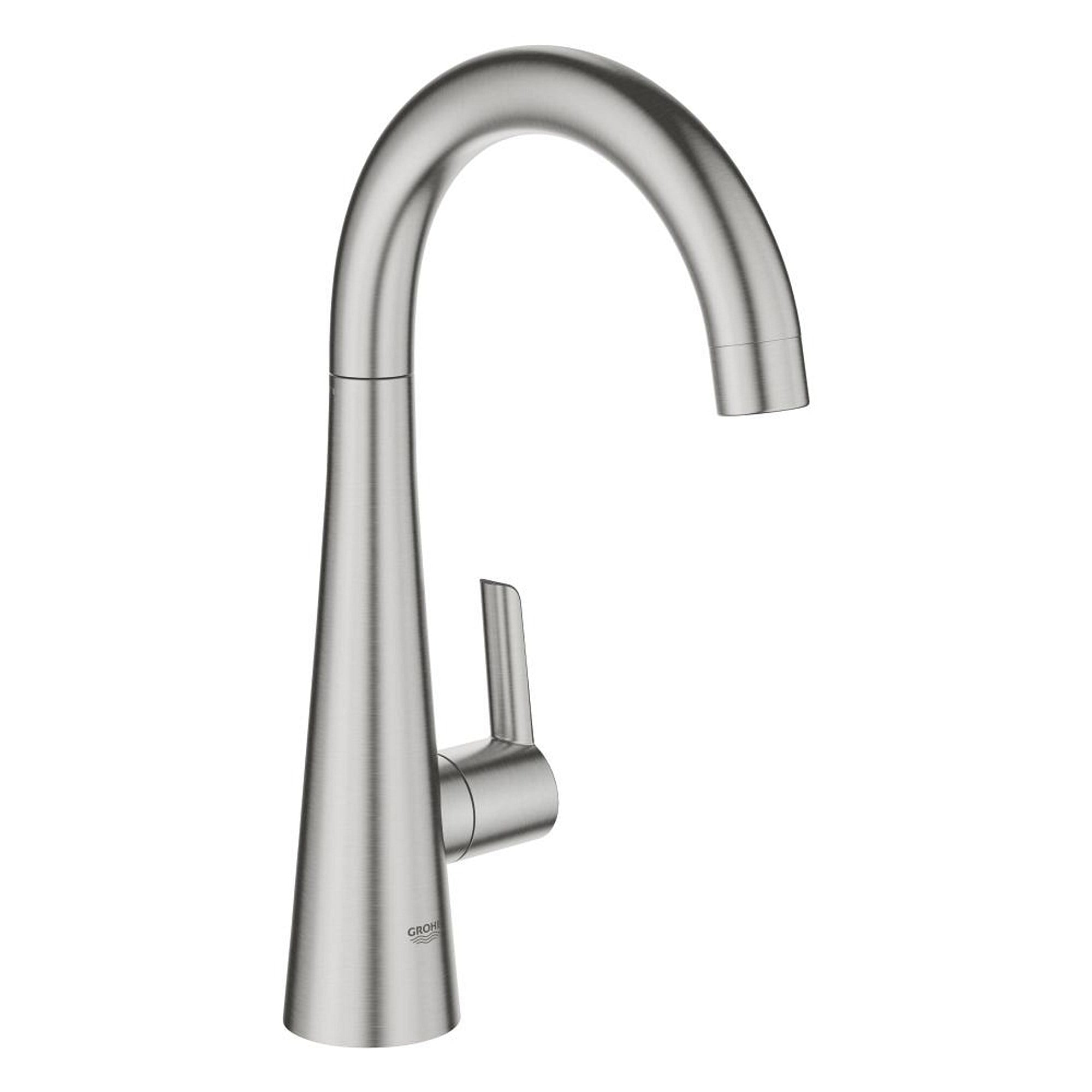 Grohe Zedra Eviye Musluğu C Borulu Tek Su Girişli Paslanmaz Çelik 30026DC2