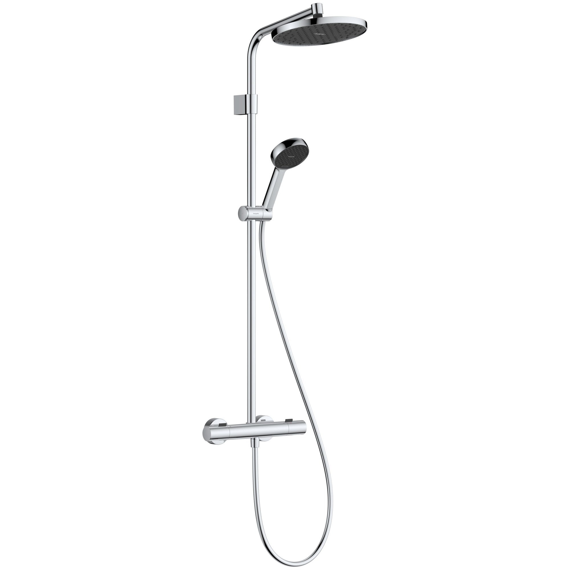 Hansgrohe Activera S Duş Kolonu 1 Fonksiyonlu Ecosmart+ Ecostat Fine Termostatik Krom 28083000
