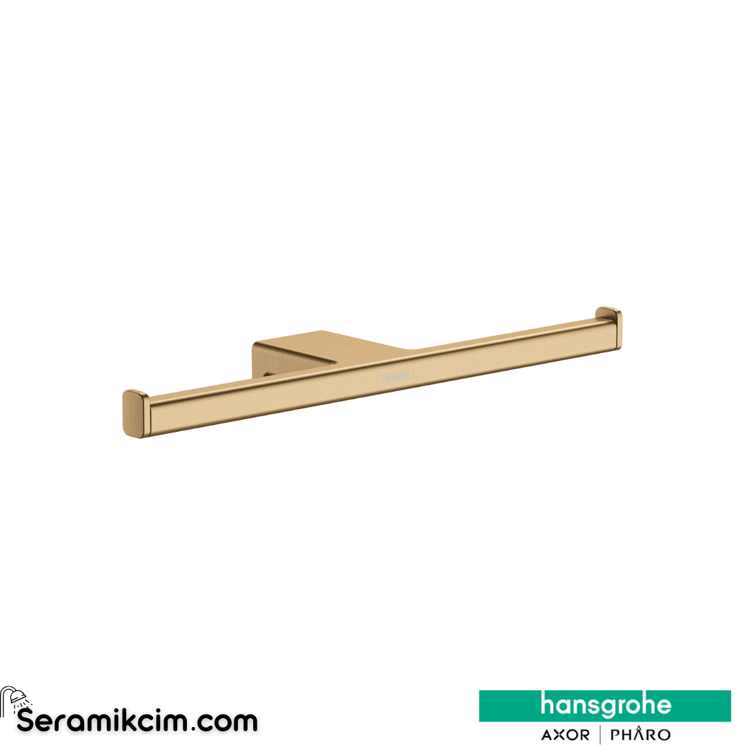 Hansgrohe Addstoris İkili Tuvalet Kağıtlığı Mat Bronz 41748140