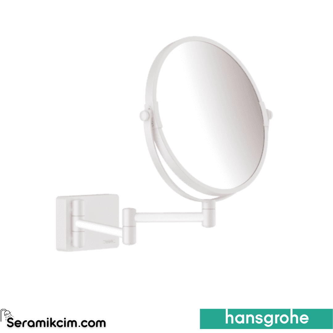 Hansgrohe Addstoris Makyaj Aynası Mat Beyaz 41791700