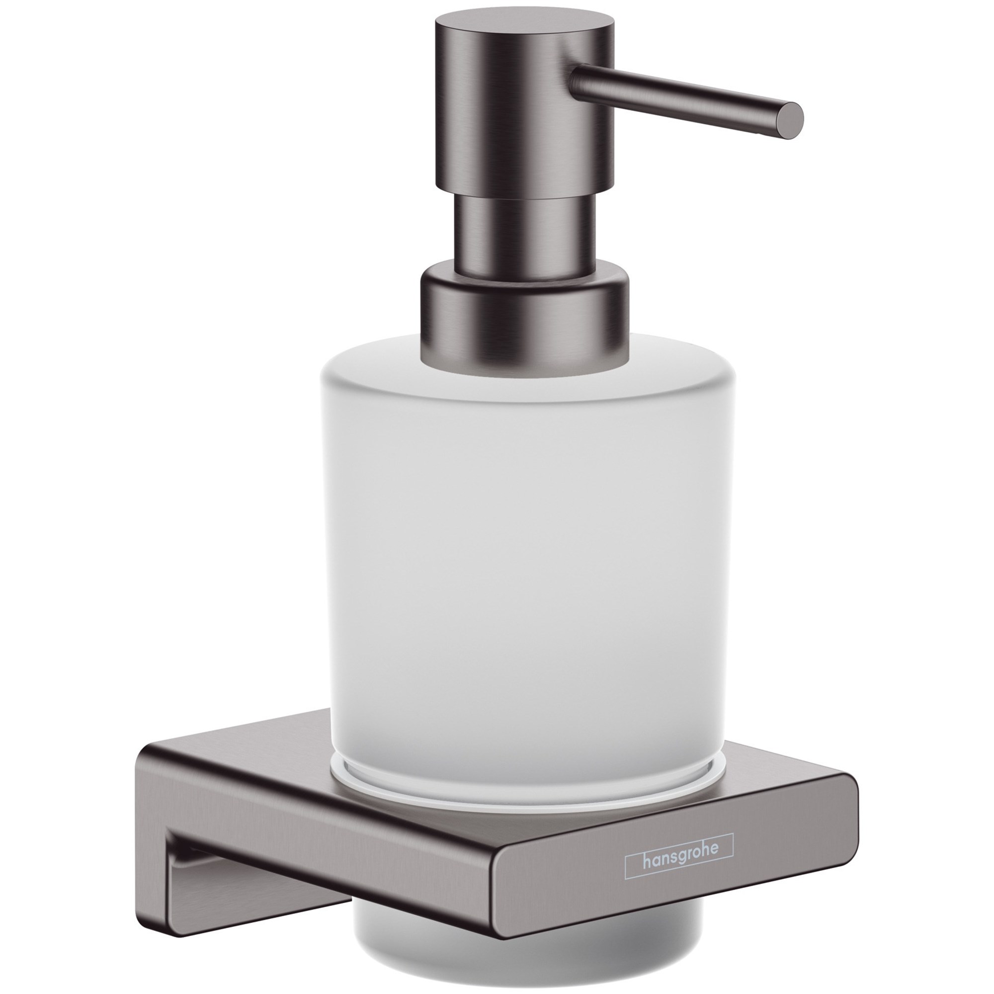 Hansgrohe AddStoris Q Sıvı Sabunluk Mat Siyah-Krom 41745340
