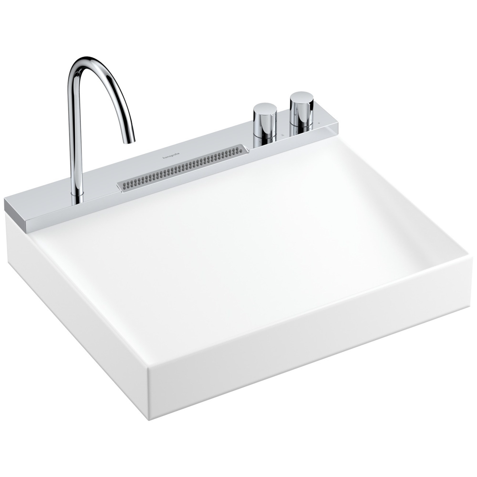Hansgrohe Avalegra AquaUnit Lavabo ve Batarya Seti 58x47,5 cm Krom 22472000