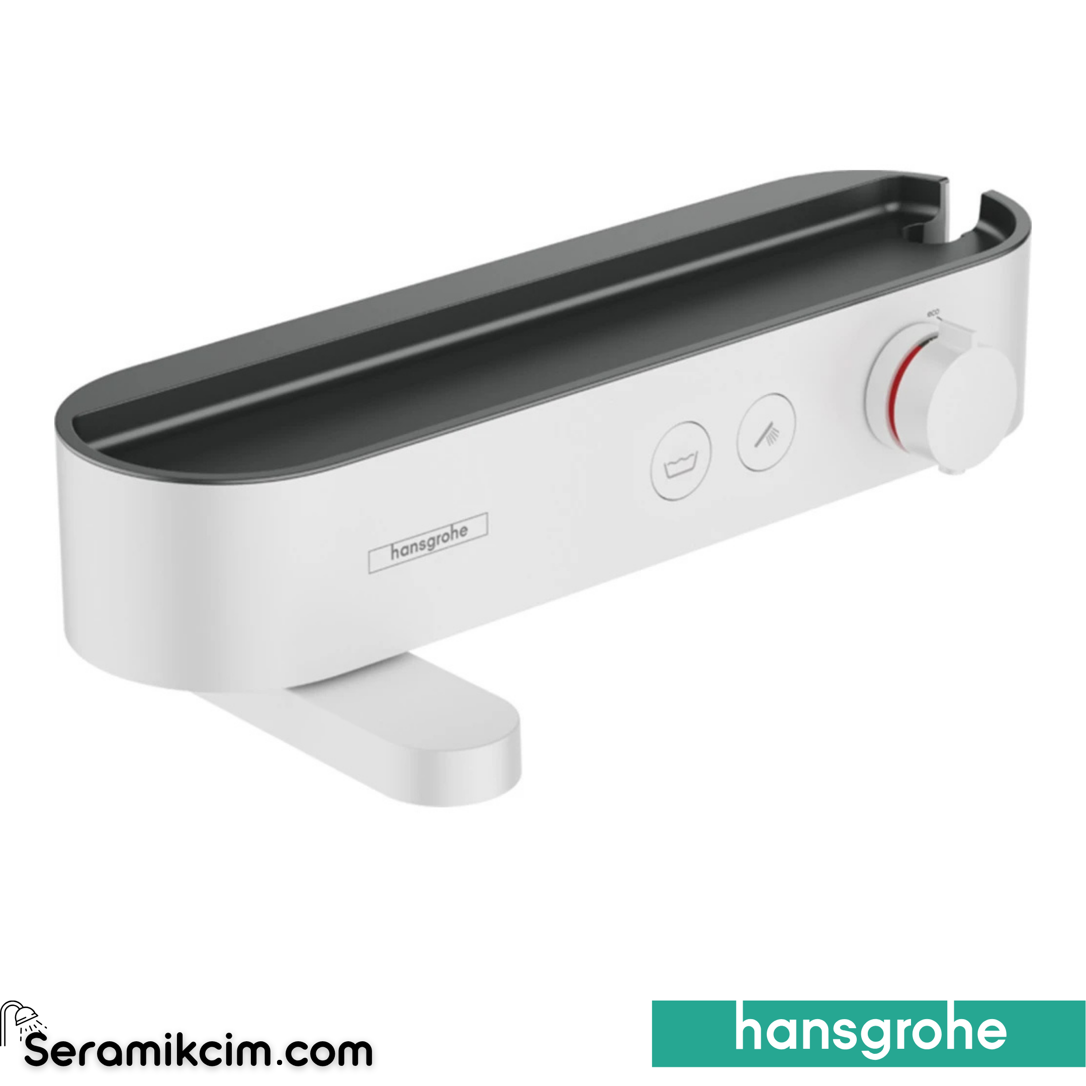 Hansgrohe Banyo Termostat 400 Montaj Mat Beyaz 24340700
