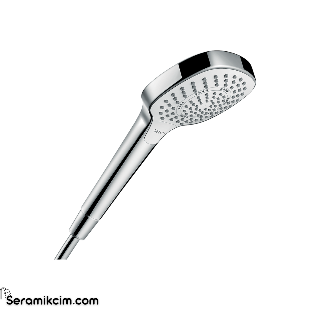 Hansgrohe Croma Select E Multi El Duşu Beyaz-Krom 26810400