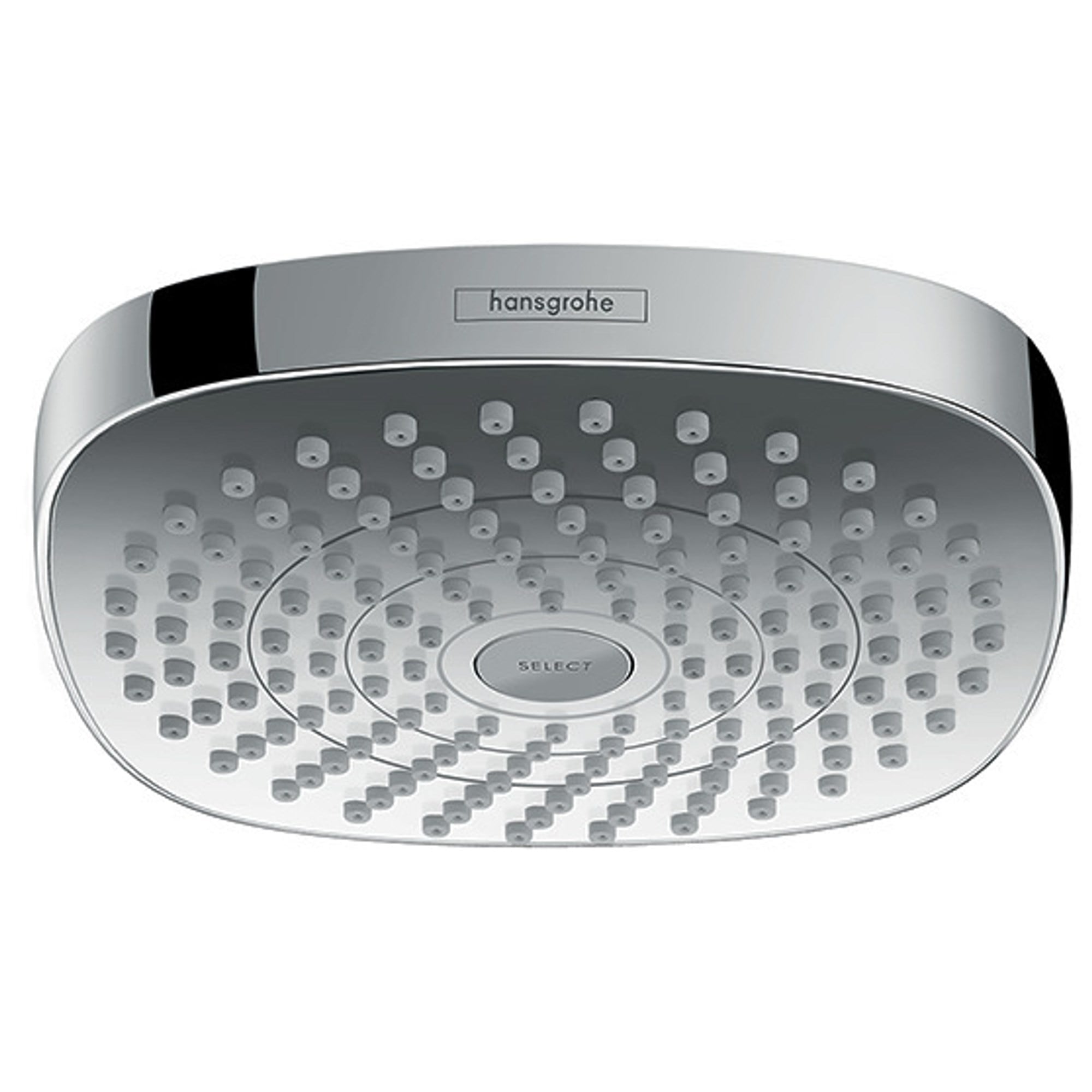 Hansgrohe Croma Select E Tepe Duşu 18,7x18,7 cm 2 Fonksiyonlu Beyaz-Krom 26524400
