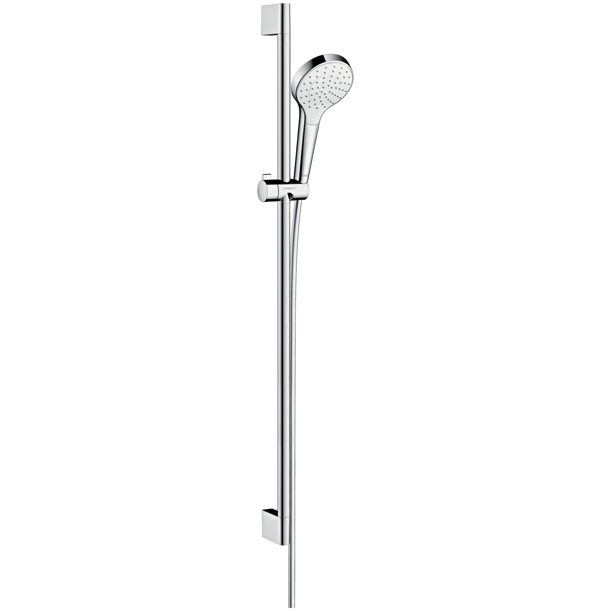 Hansgrohe Croma Select S Duş Seti 90 cm Sürgülü 11 cm El Duşlu 1 Fonksiyonlu Beyaz-Krom 26574400