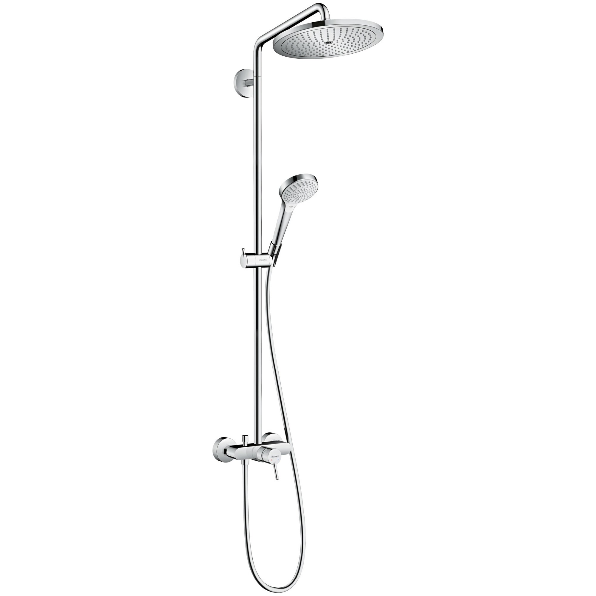 Hansgrohe Croma Select S Duş Sistemi 28 cm 1 Fonksiyonlu Krom 26791000