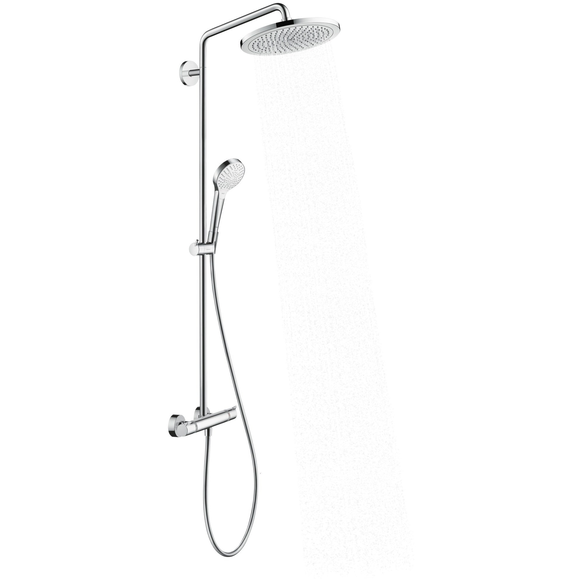 Hansgrohe Croma Select S Termostatik Duş Sistemi 28 cm 1 Fonksiyonlu Krom 26790000