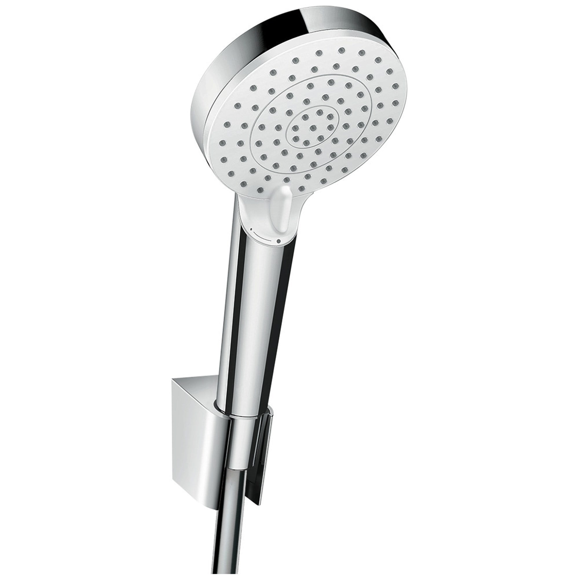 Hansgrohe Crometta El Duşu ve Askı Seti 10 cm Vario EcoSmart Beyaz-Krom 26694400