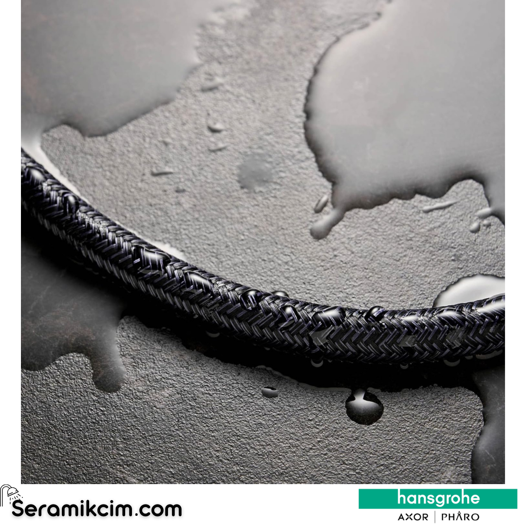 Hansgrohe Designflex Textile Duş Hortumu 160 Cm Mat Siyah 28260670