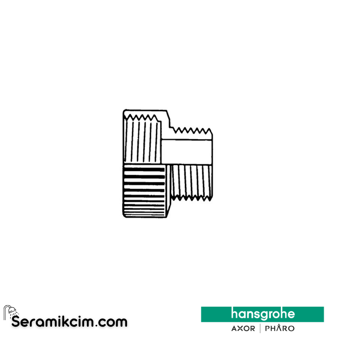 Hansgrohe Dişli Bağlantı Dn20 X Dn15 Krom 2024000