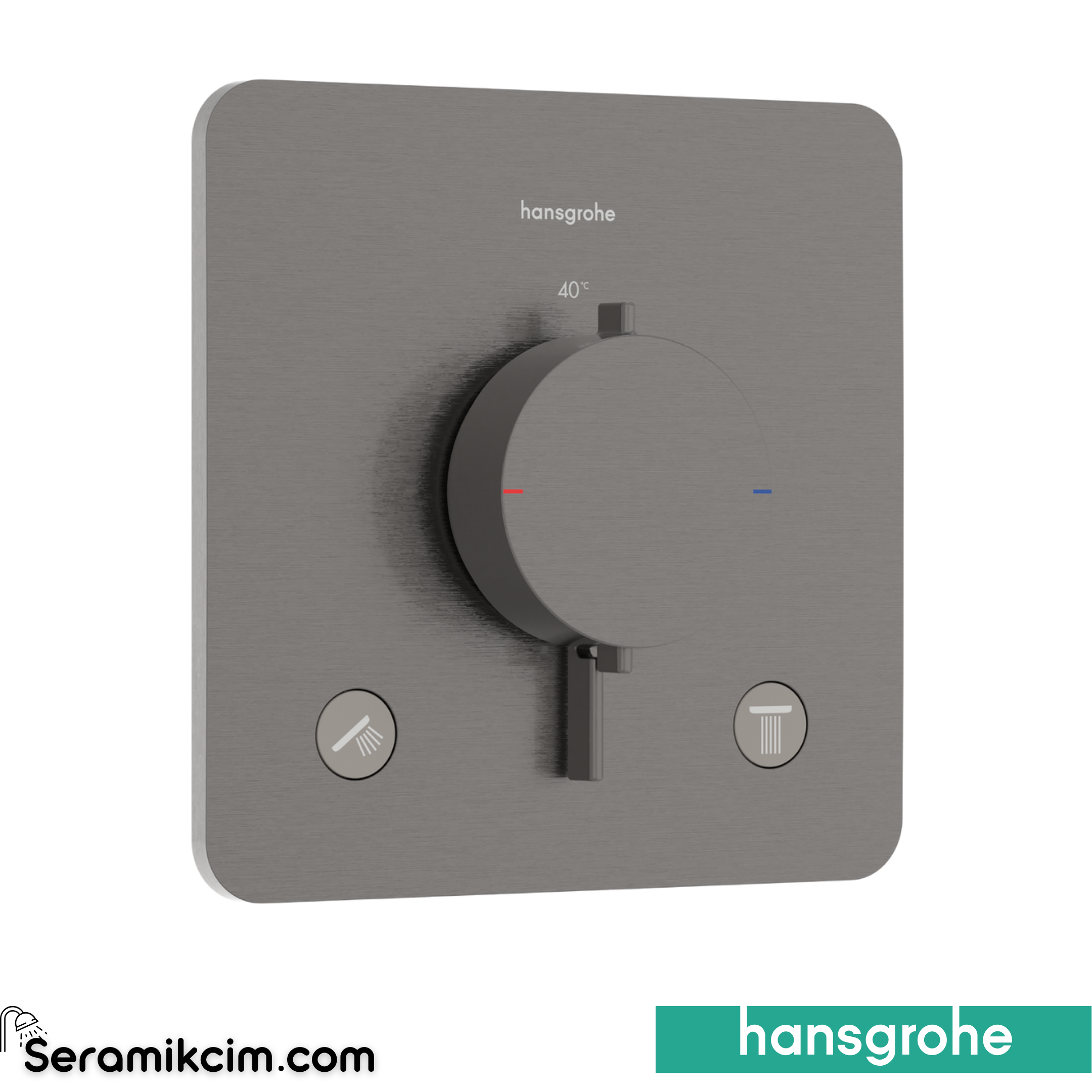 Hansgrohe Ecostat Comf.Q Therm.Conc.2 Outl.Bbc