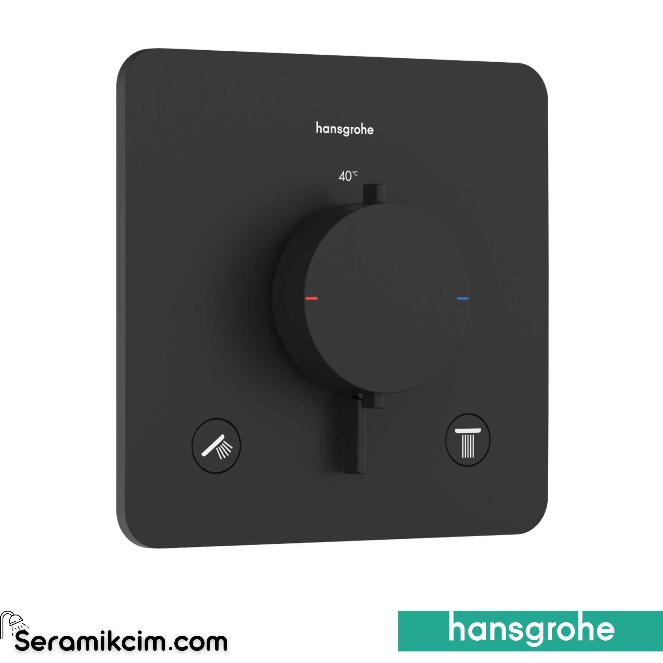 Hansgrohe Ecostat Comf.Q Therm.Conc.2 Outl.Mb