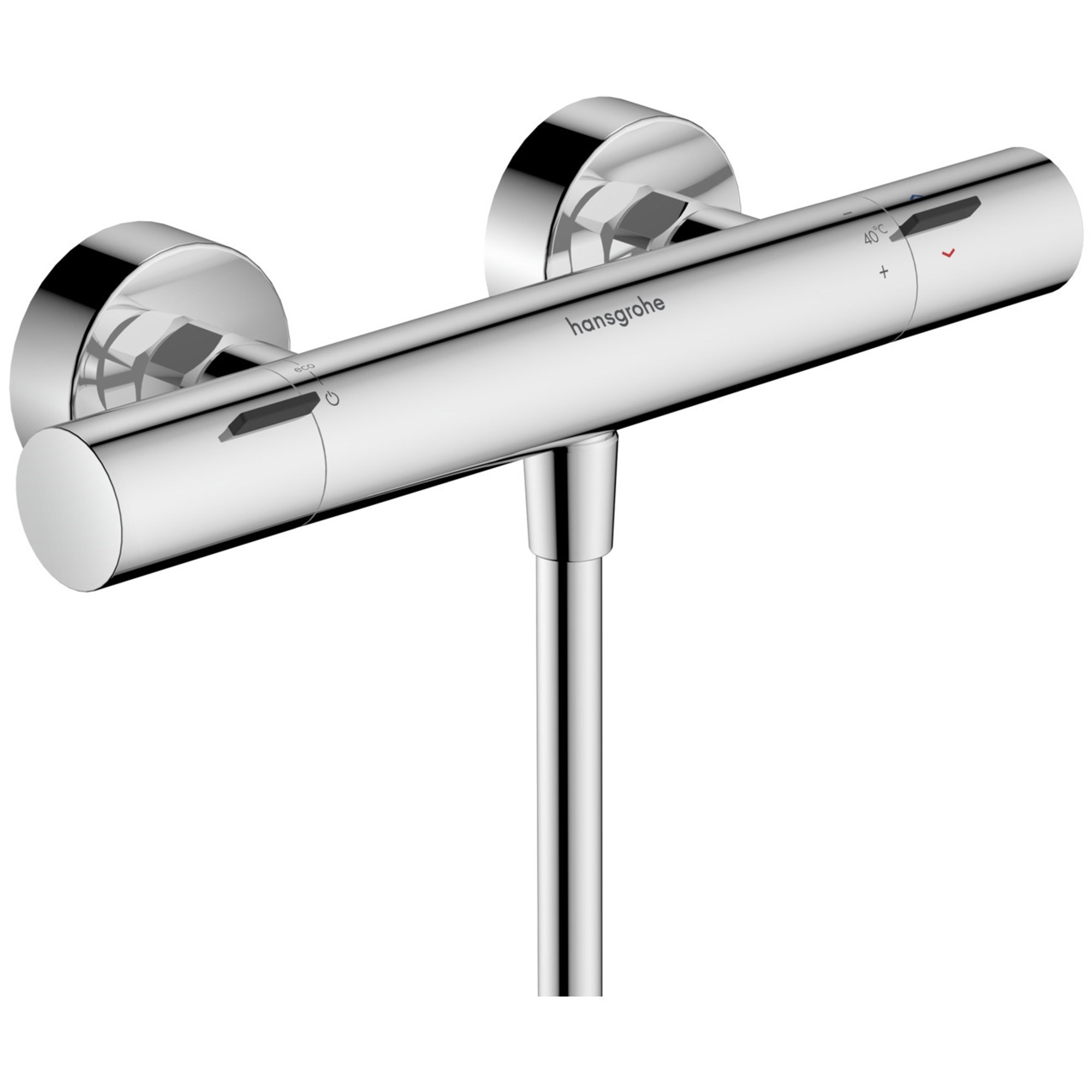 Hansgrohe Ecostat Fine Duş Termostatı Aplike Montaj Sıcaklık Limitleyici İle