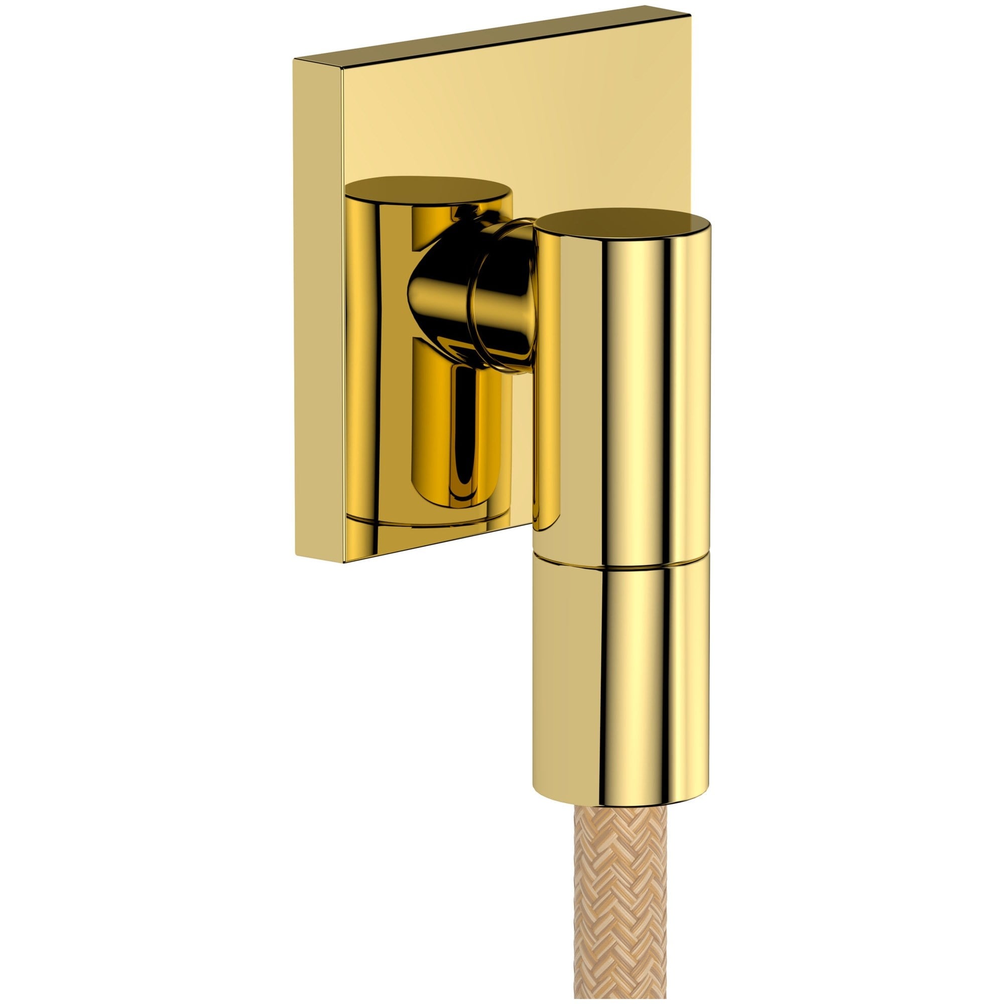 Hansgrohe Fixfit Fine E Wall Outlet Parlak Altın