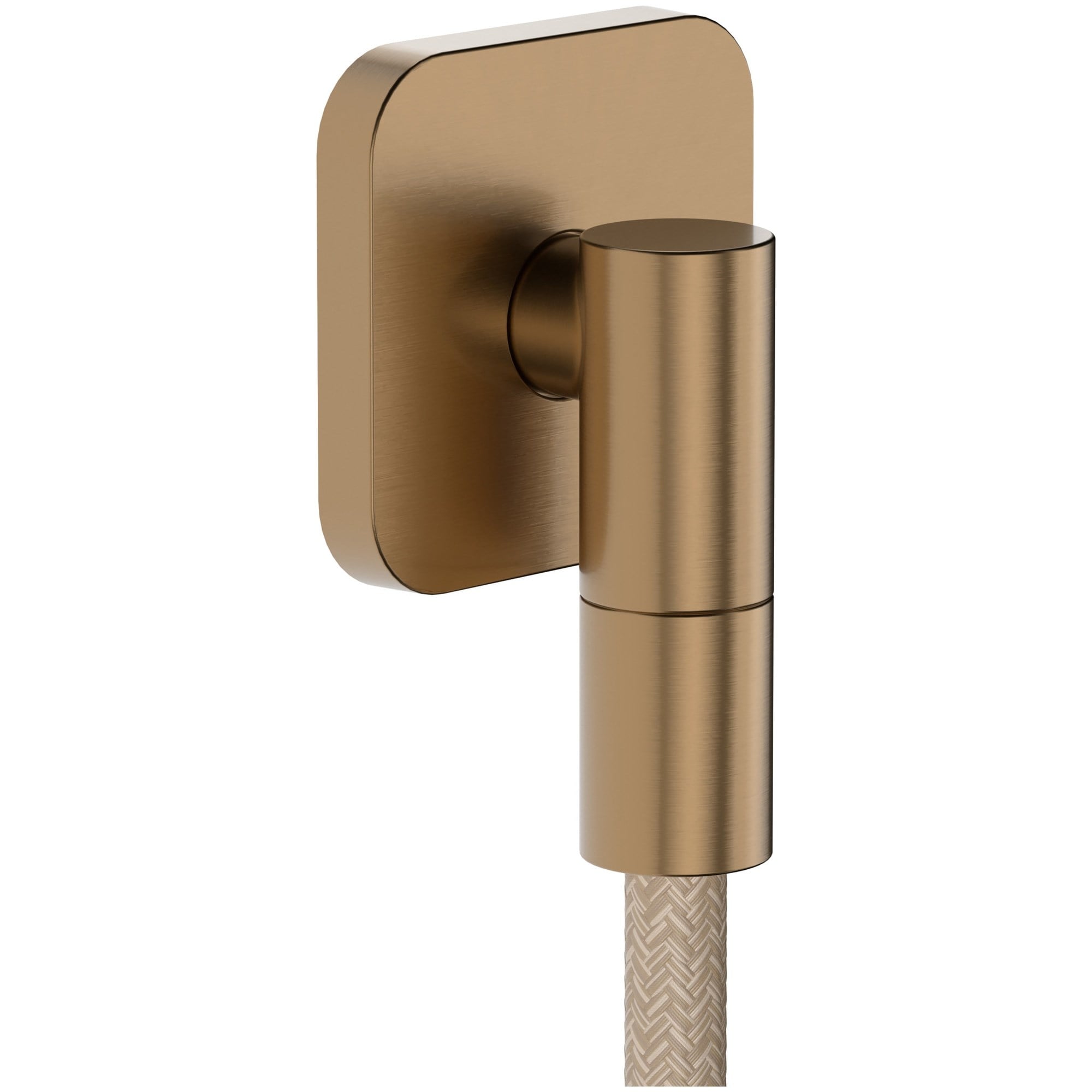 Hansgrohe Fixfit Fine Q Wall Outlet Mat Bronz