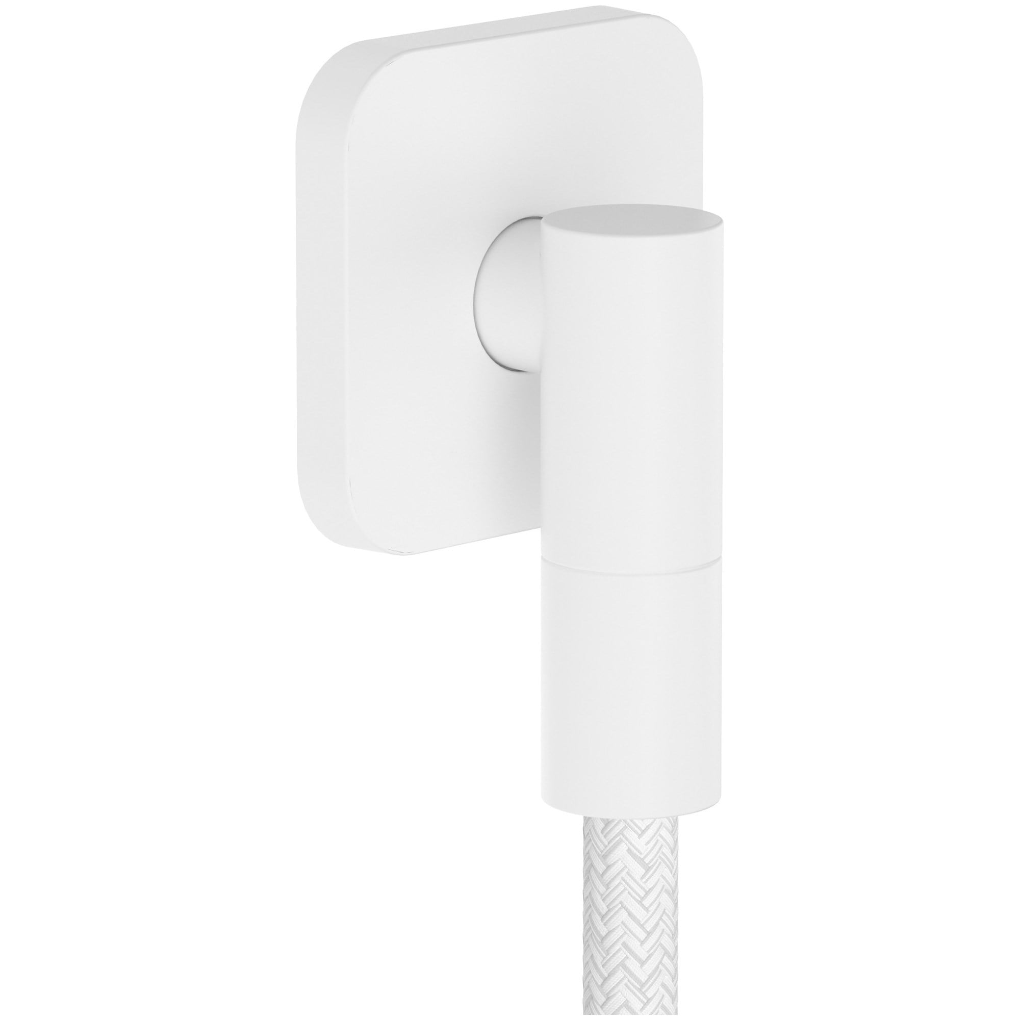 Hansgrohe Fixfit Fine Q Wall Outlet Mat Beyaz