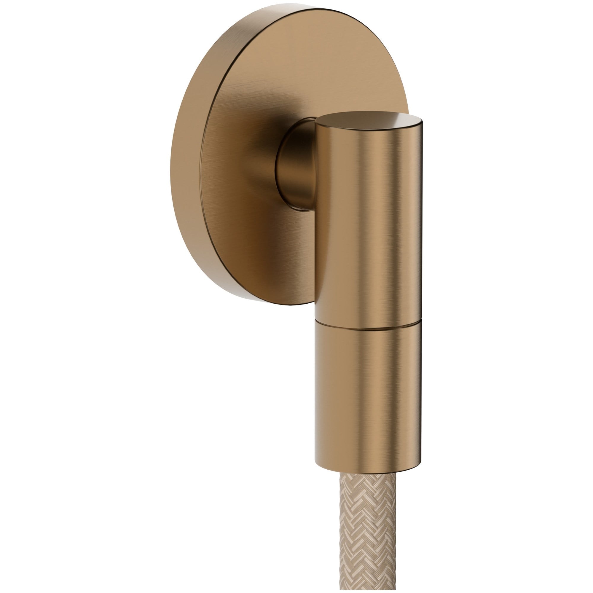 Hansgrohe Fixfit Fine S Wall Outlet Mat Bronz