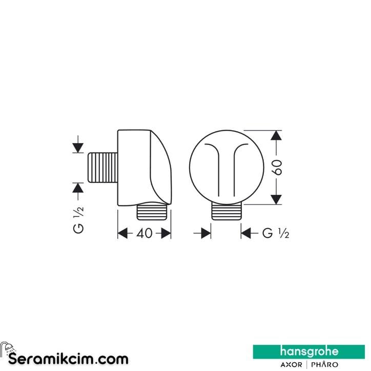 Hansgrohe Focus Ankastre Banyo Bataryası Set Krom