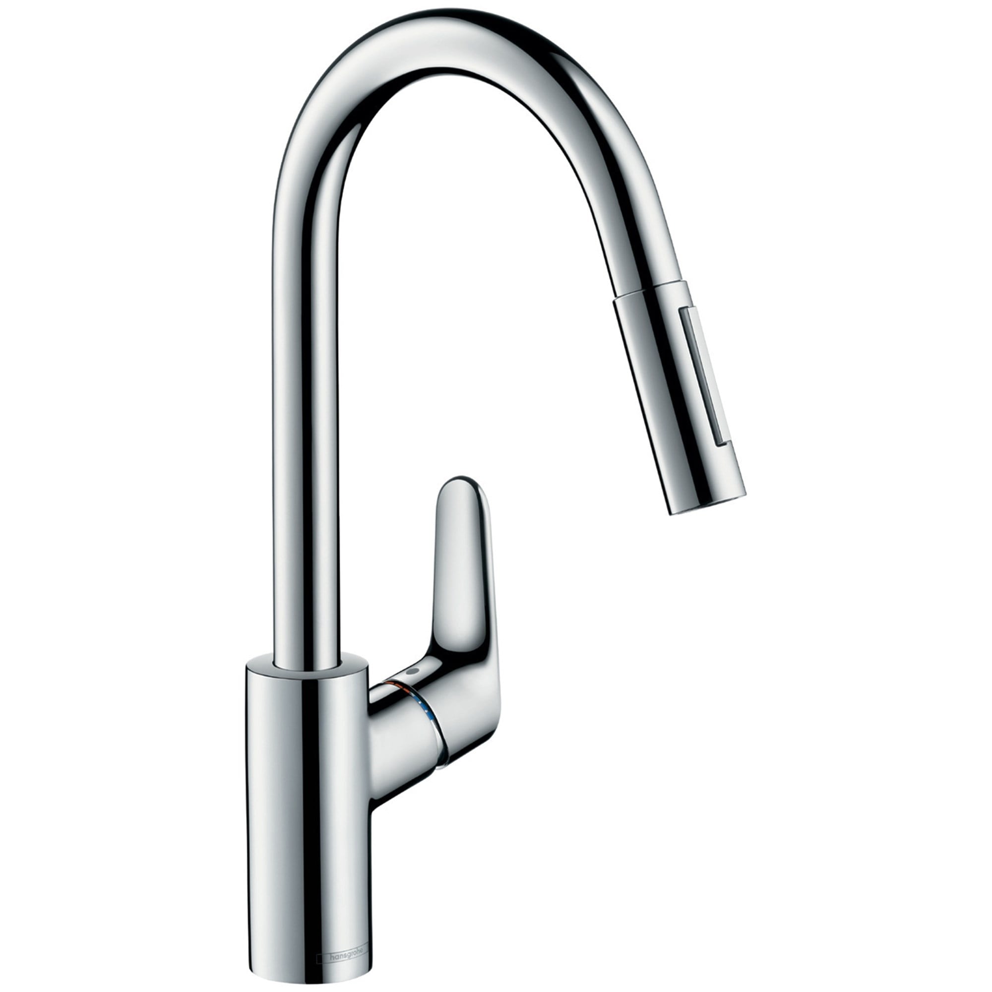 Hansgrohe Focus E2 240 Pull-Out Eviye Bataryası Ecosmart+ Krom 31833000
