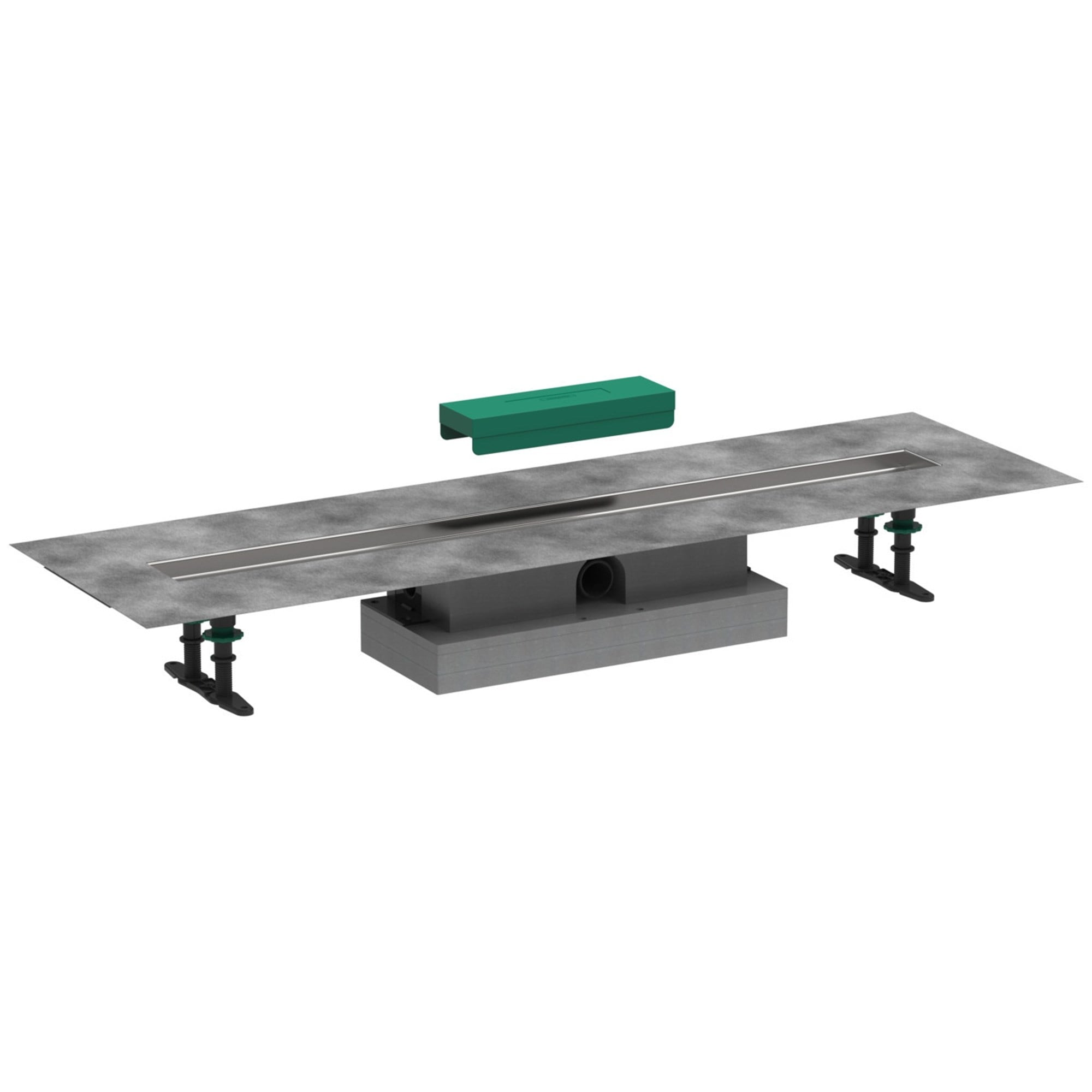 Hansgrohe Komple Set Düz Kurulum İçin - 90 Cm Seramik Kaplanabilir Duş Kanalı İçin 56019180