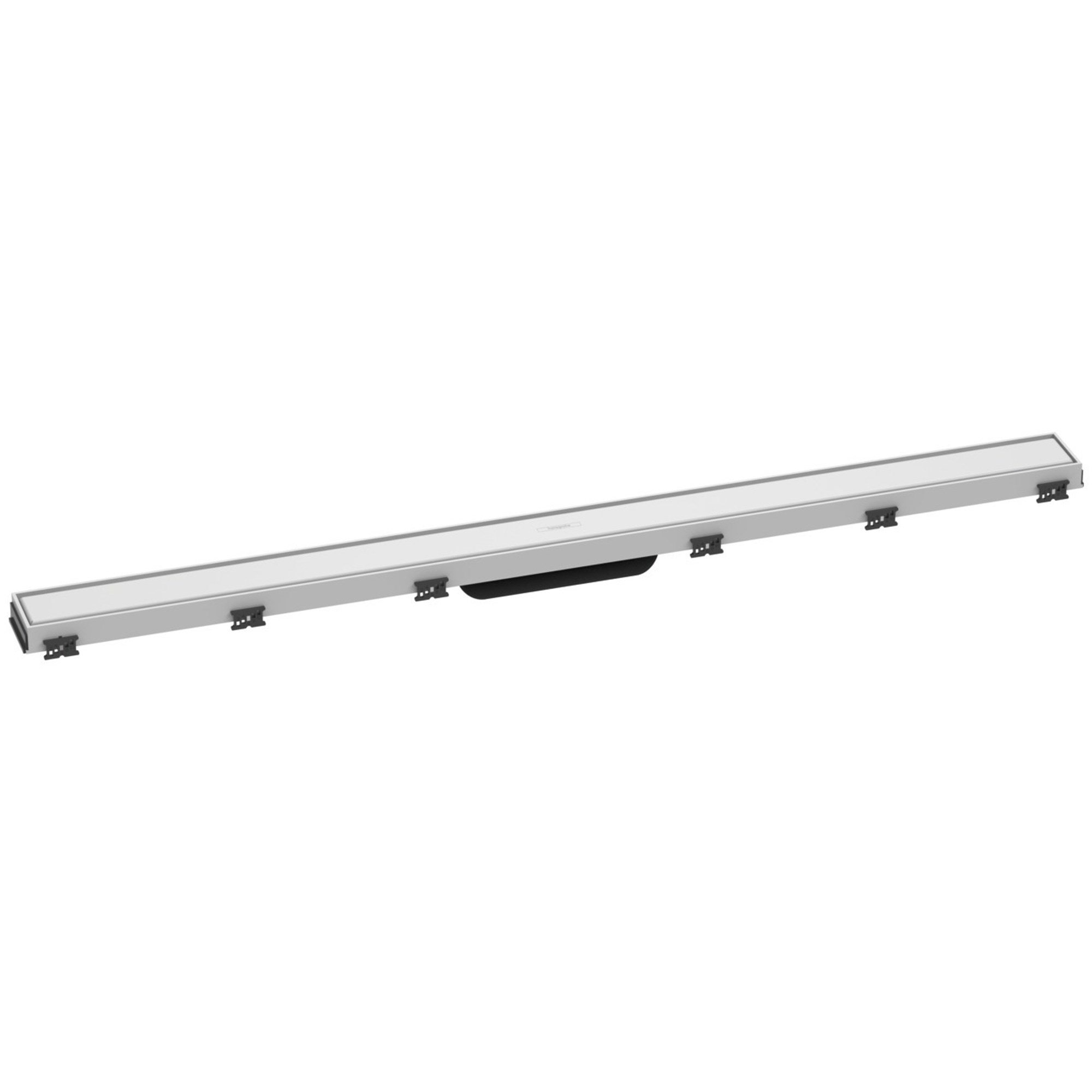 Hansgrohe Linear Duş Kanalı 100 Cm Seramik Kaplanabilir Kapak, Yüksekliği Ayarlanabilir Çerçeve İle Mat Beyaz 56041700
