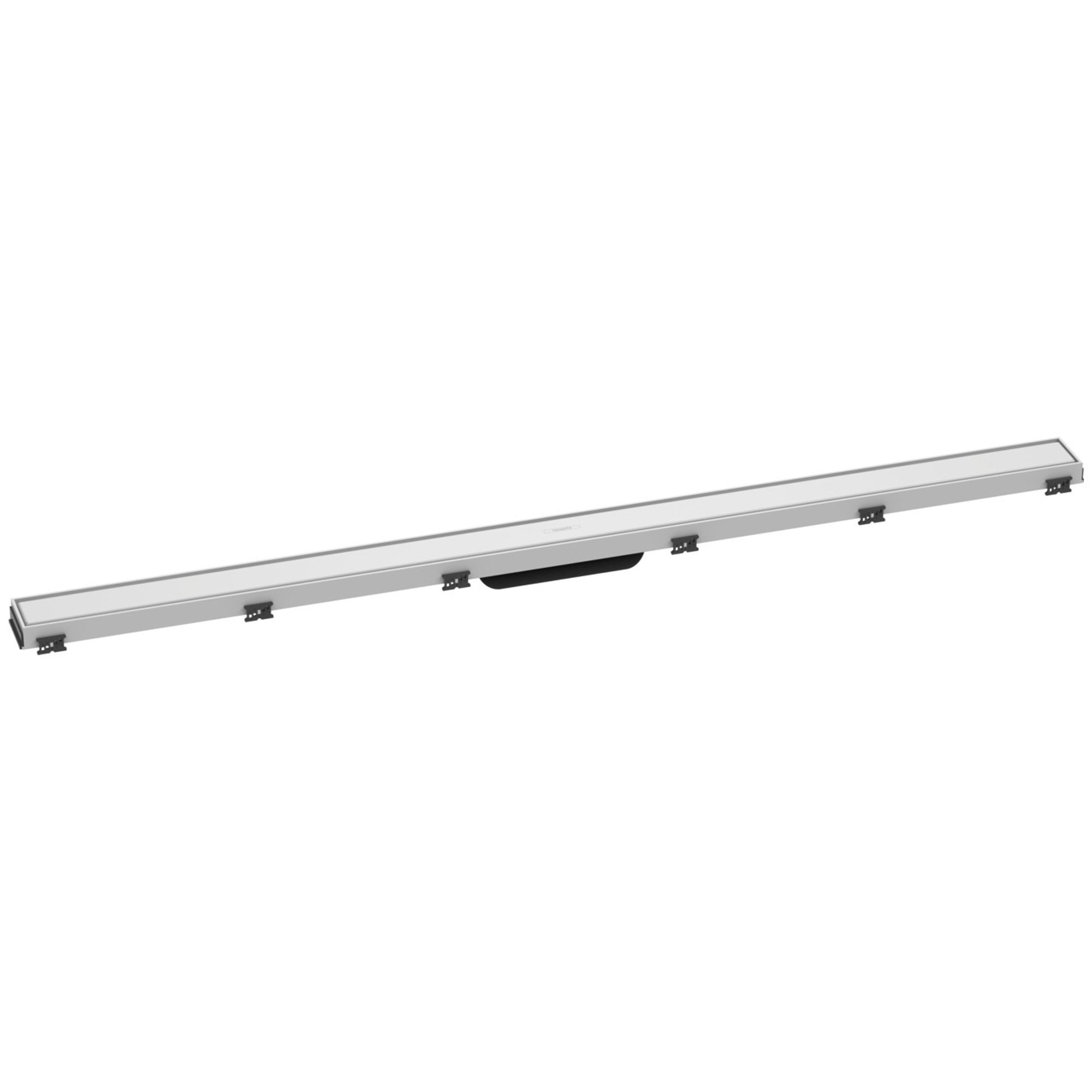 Hansgrohe Linear Duş Kanalı 120 Cm Seramik Kaplanabilir Kapak, Yüksekliği Ayarlanabilir Çerçeve İle Mat Beyaz 56042700
