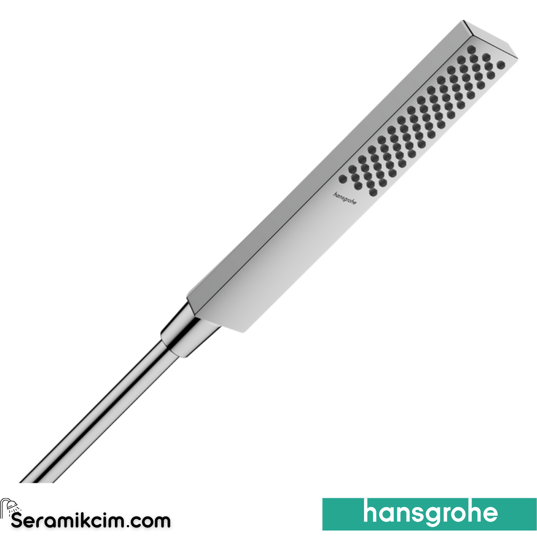 Hansgrohe Pulsify E Baton El Duşu 100 1jet EcoSmart Krom 24320000