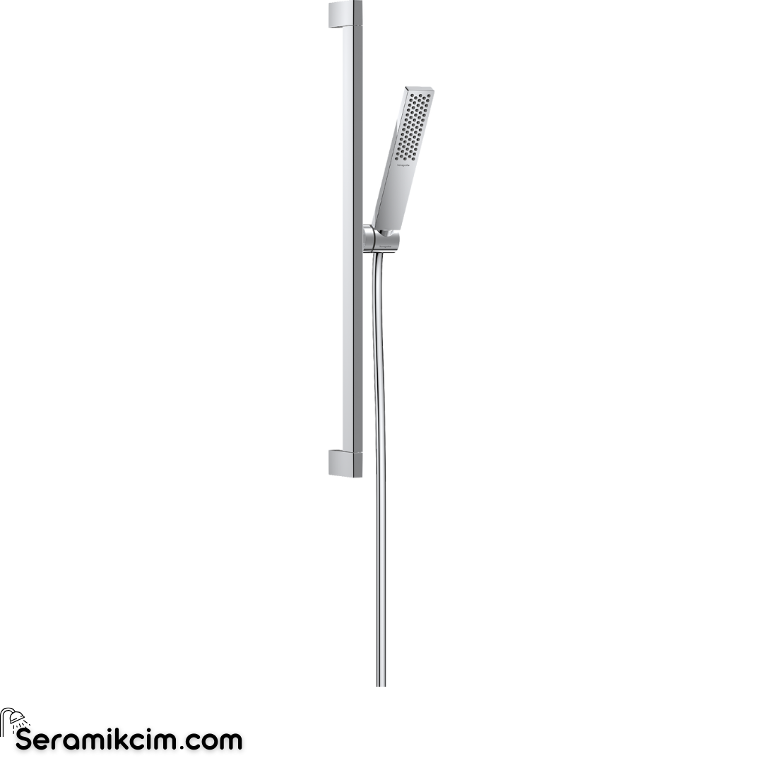 Hansgrohe Pulsify E Duş Seti 100 1 Fonksiyonlu Ecosmart Duş Barı 65 Cm İle 24370000